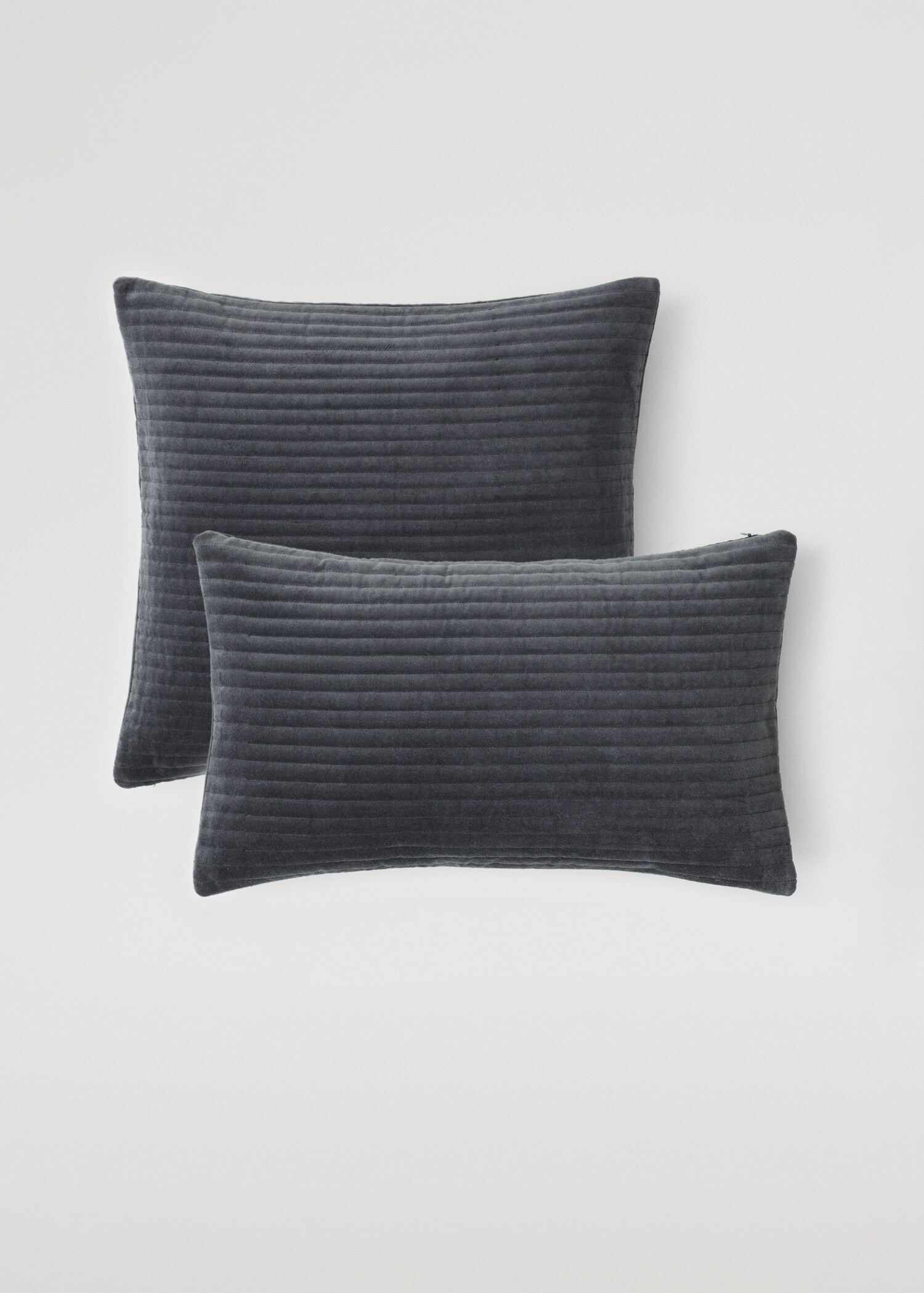 Poszewka na jaśka z weluru bawełnianego 100% 50 x 50 cm - Plan średni