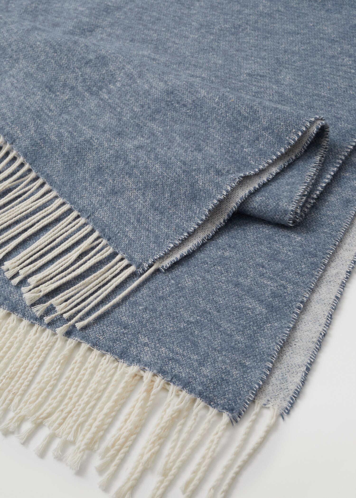 Textured cotton blanket 130X180cm - Medium plane