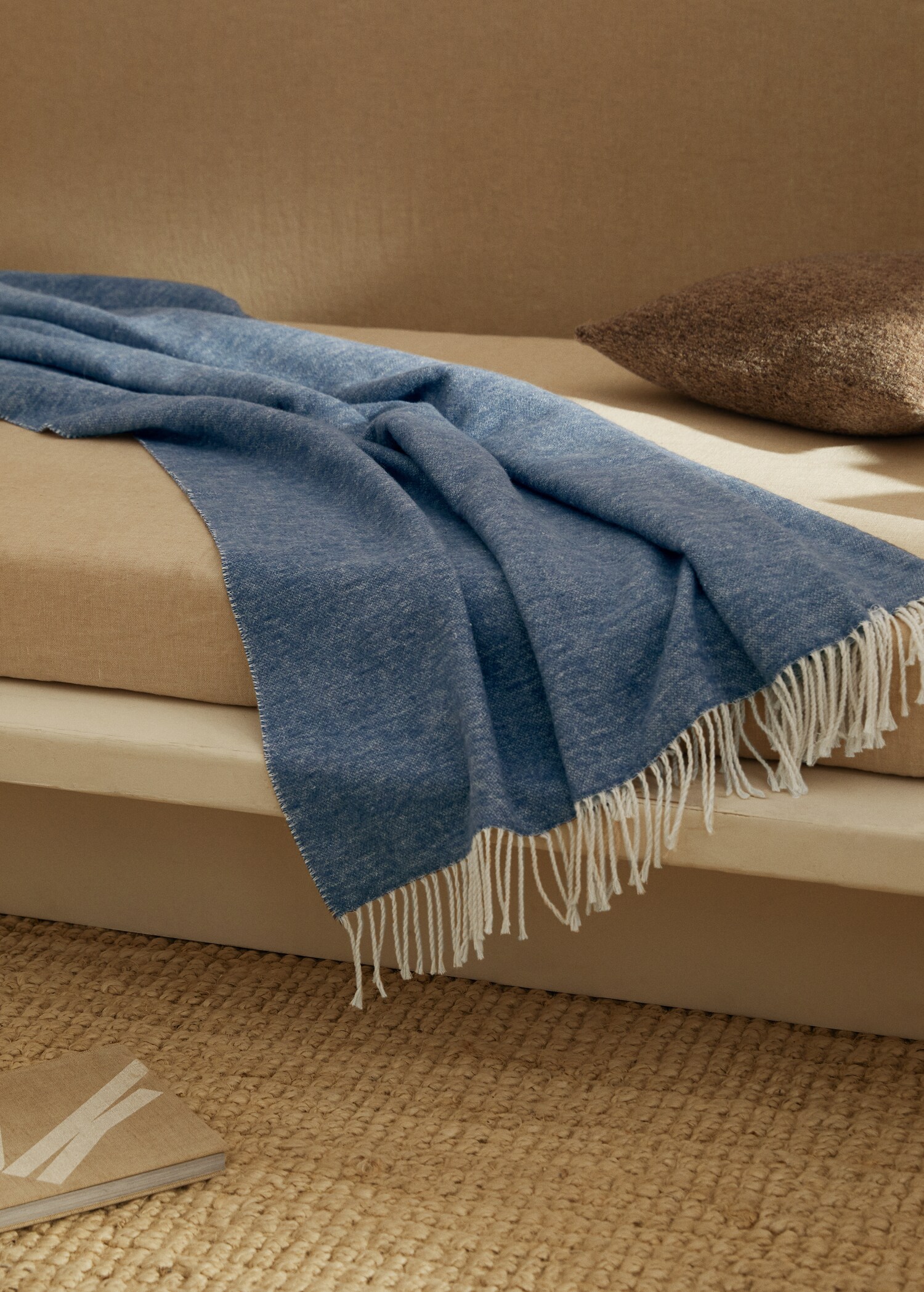 Textured cotton blanket 130X180cm - Details of the article 8