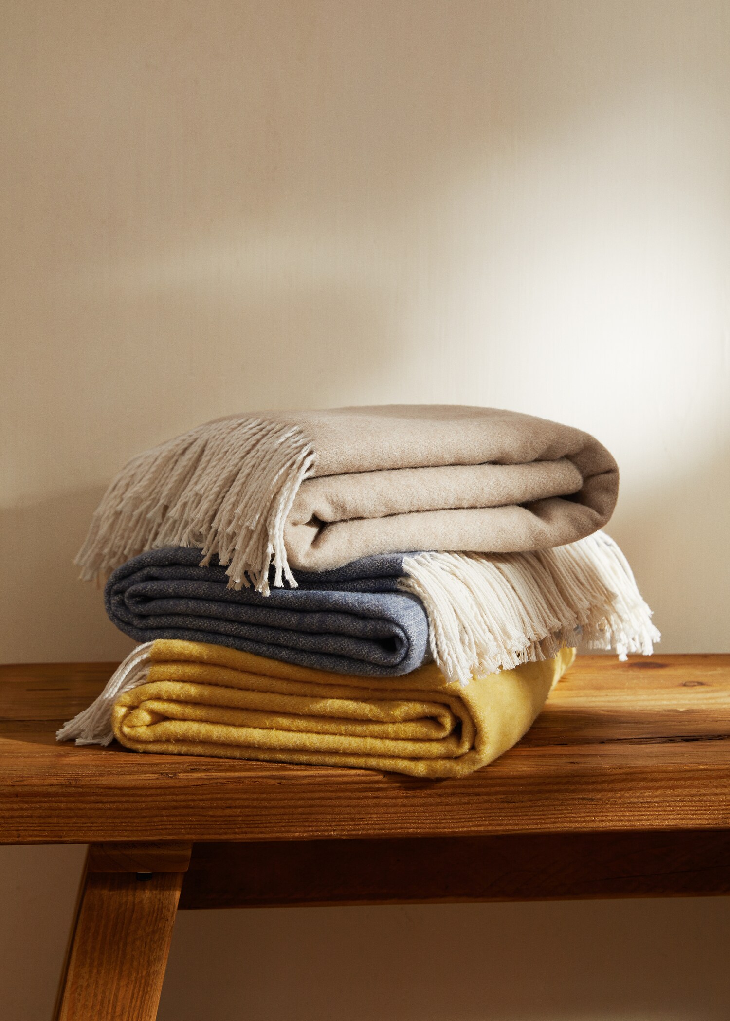 Textured cotton blanket 130X180cm - Details of the article 8