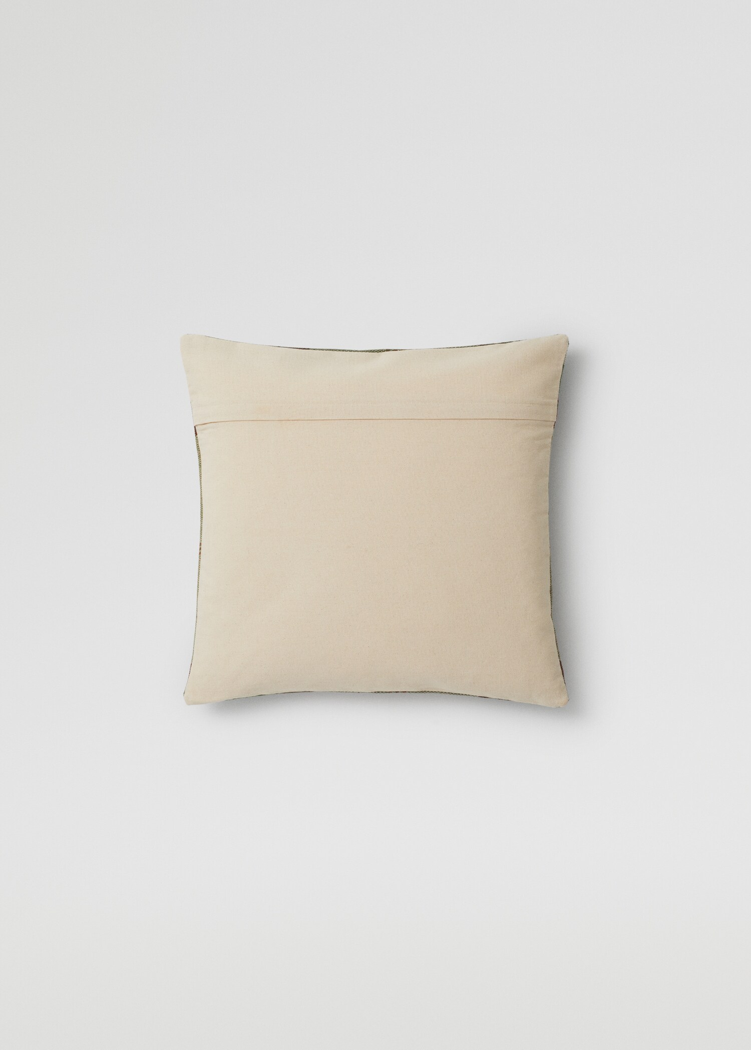 Kissenhülle aus 100 % Baumwolle 45 x 45 cm - Rückseite des Artikels