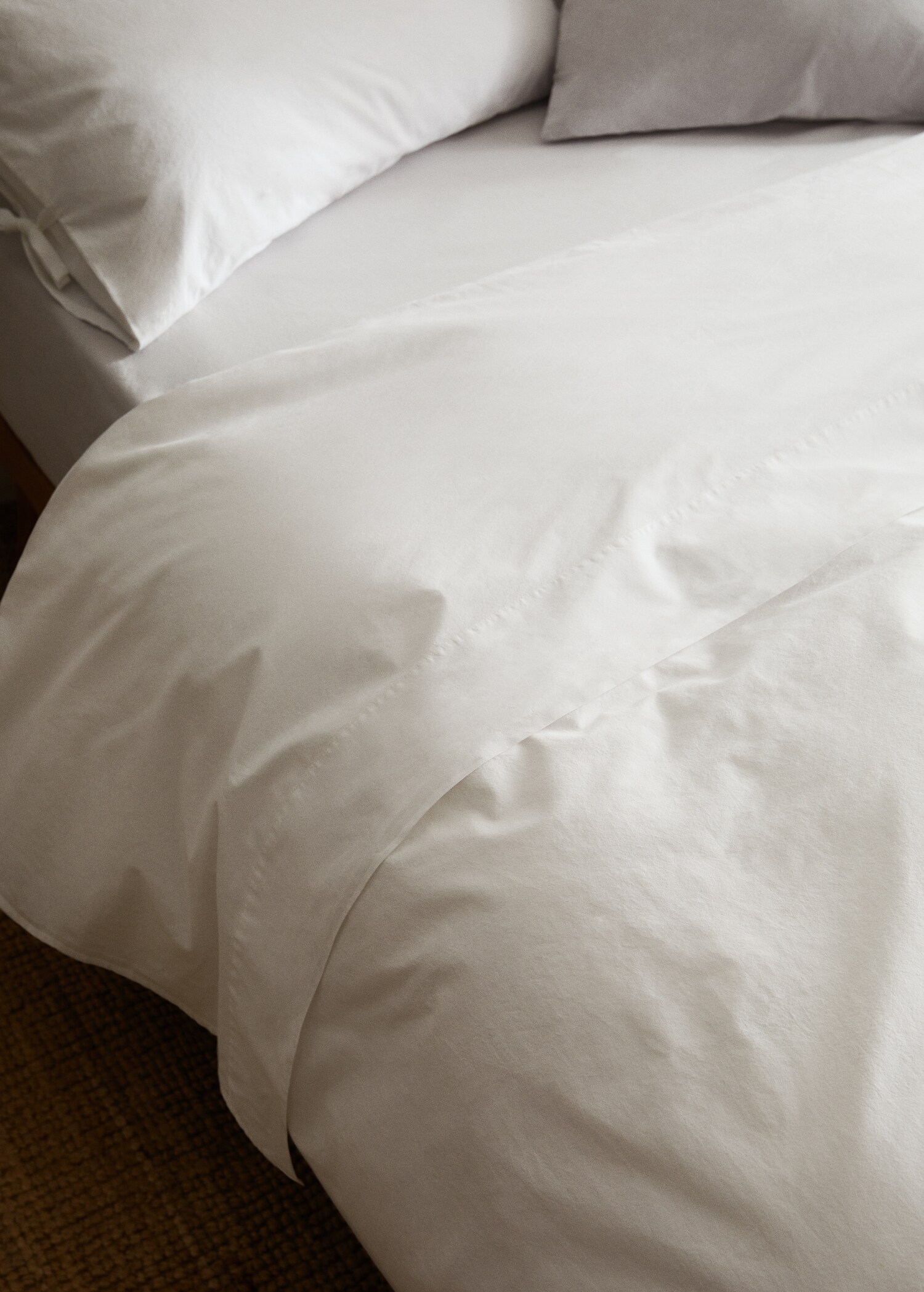 Washed cotton flat sheet 160x280cm - Details of the article 8