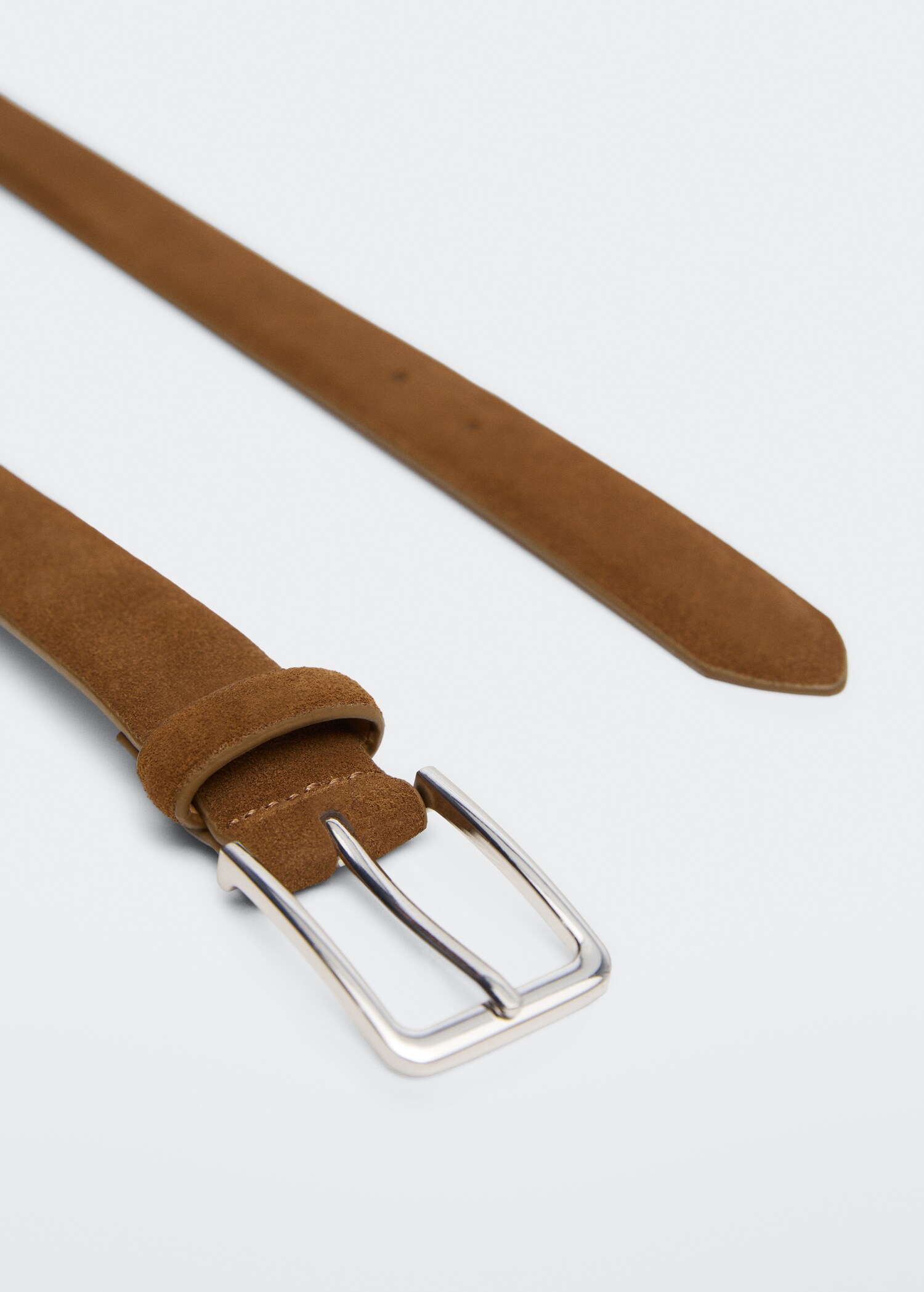 Buckled suede belt - Details of the article 2