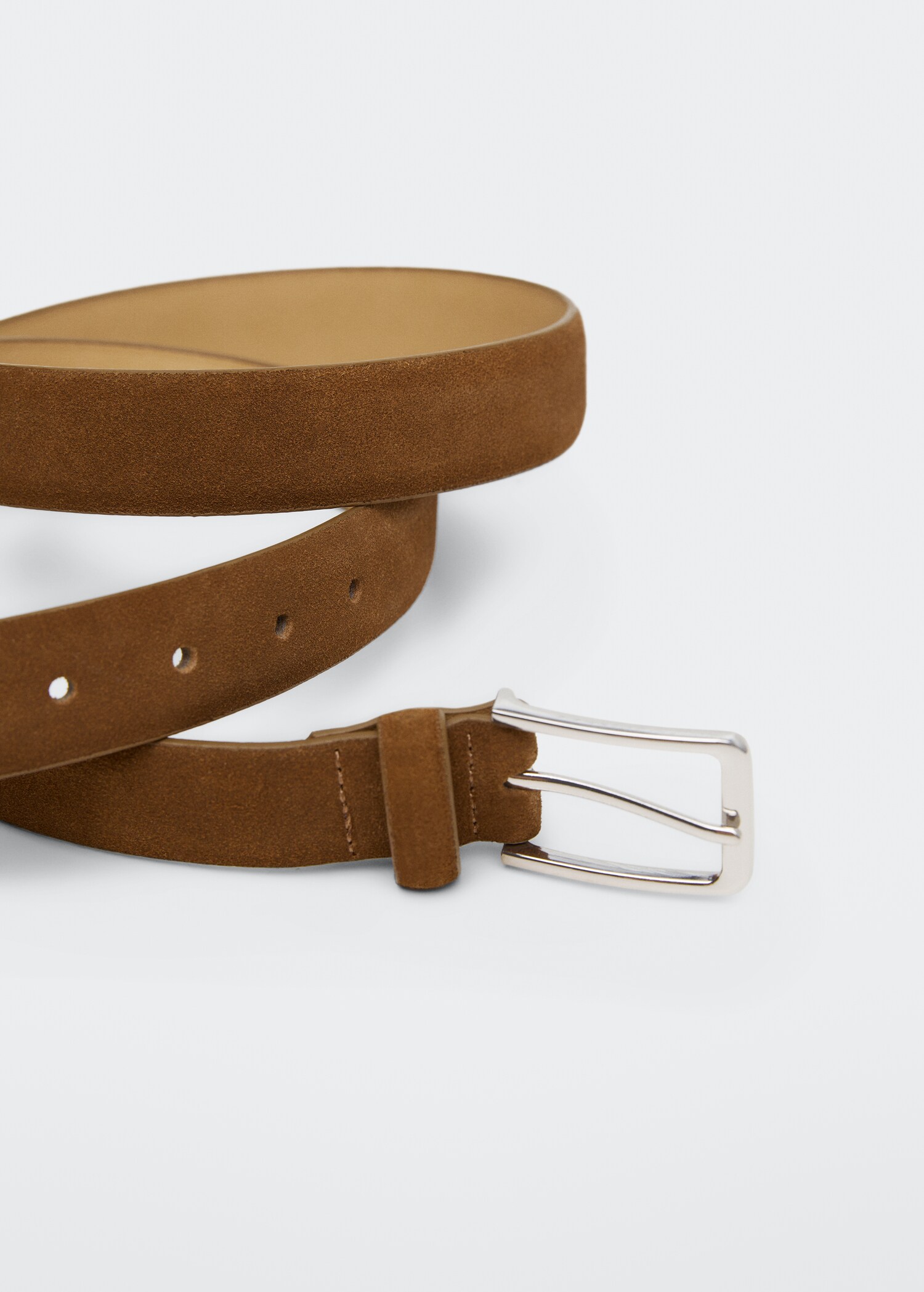 Buckled suede belt - Details of the article 3