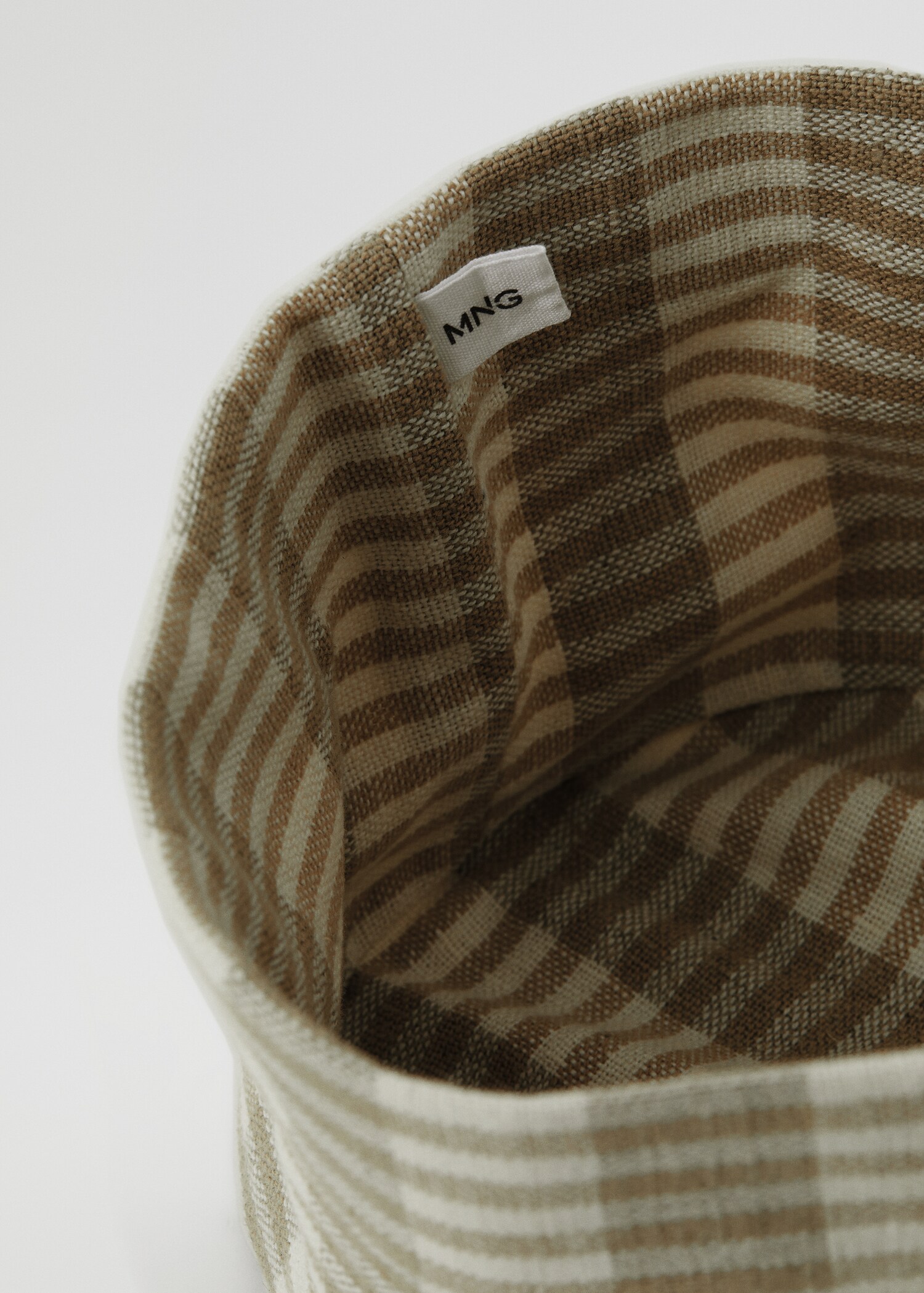 Linen basket 6.63x7.80 in - Medium plane