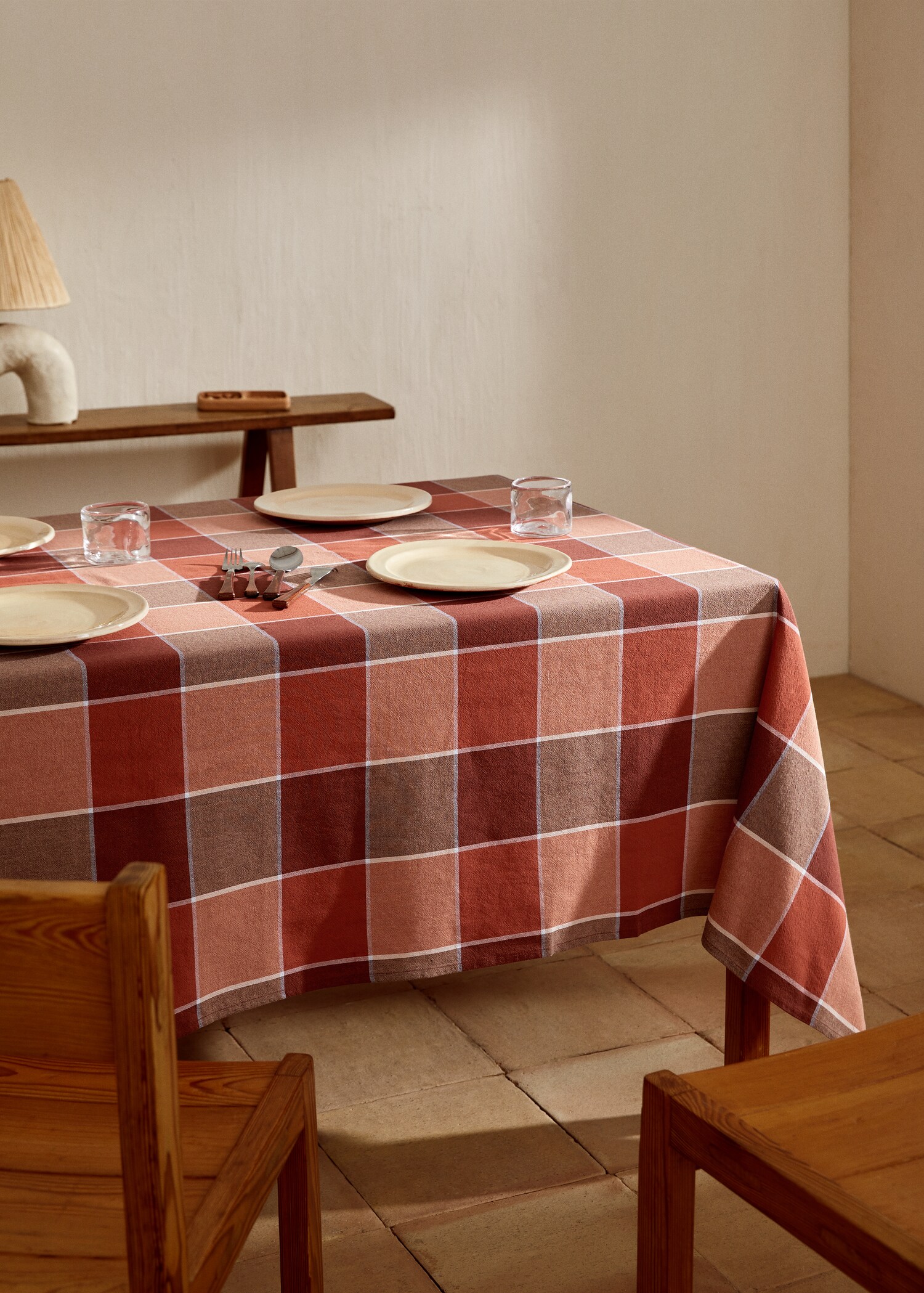 Tovaglia quadri cotone 170x250cm - Dettaglio dell'articolo 8
