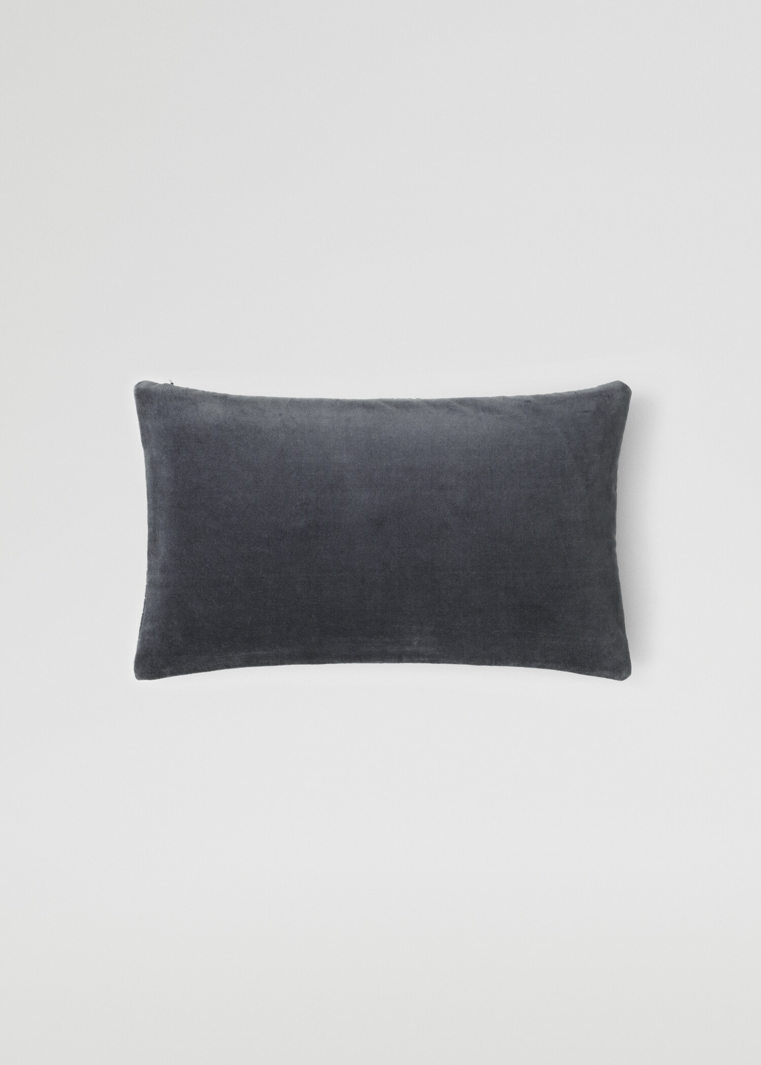 Velours-Kissenhülle aus 100 % Baumwolle, 30 x 50 cm - Rückseite des Artikels