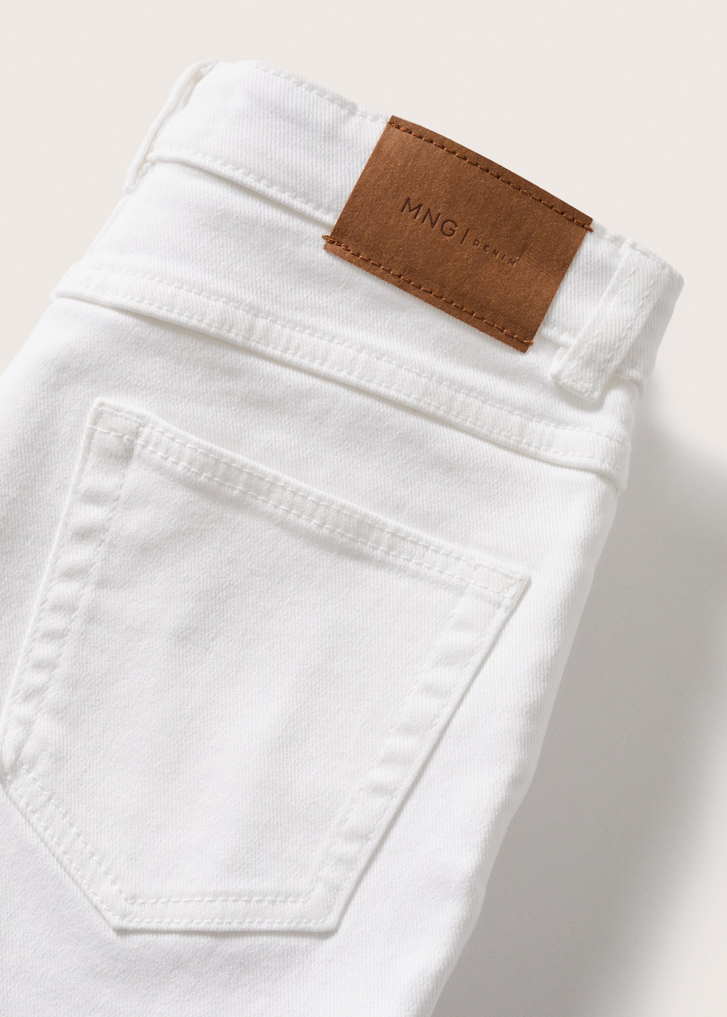 Cotton denim shorts - Details of the article 8
