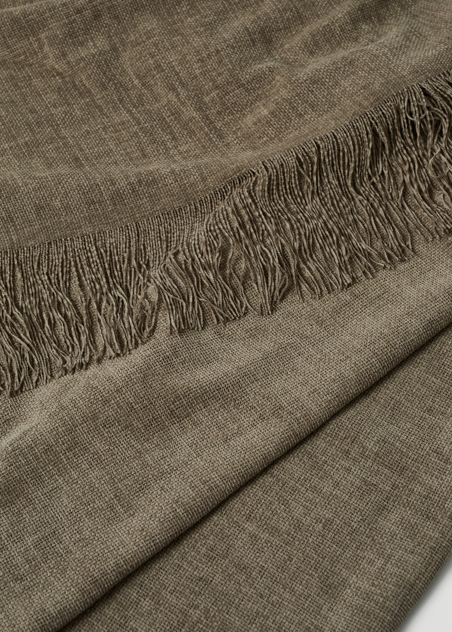Fringed blanket 140X190cm - Details of the article 3