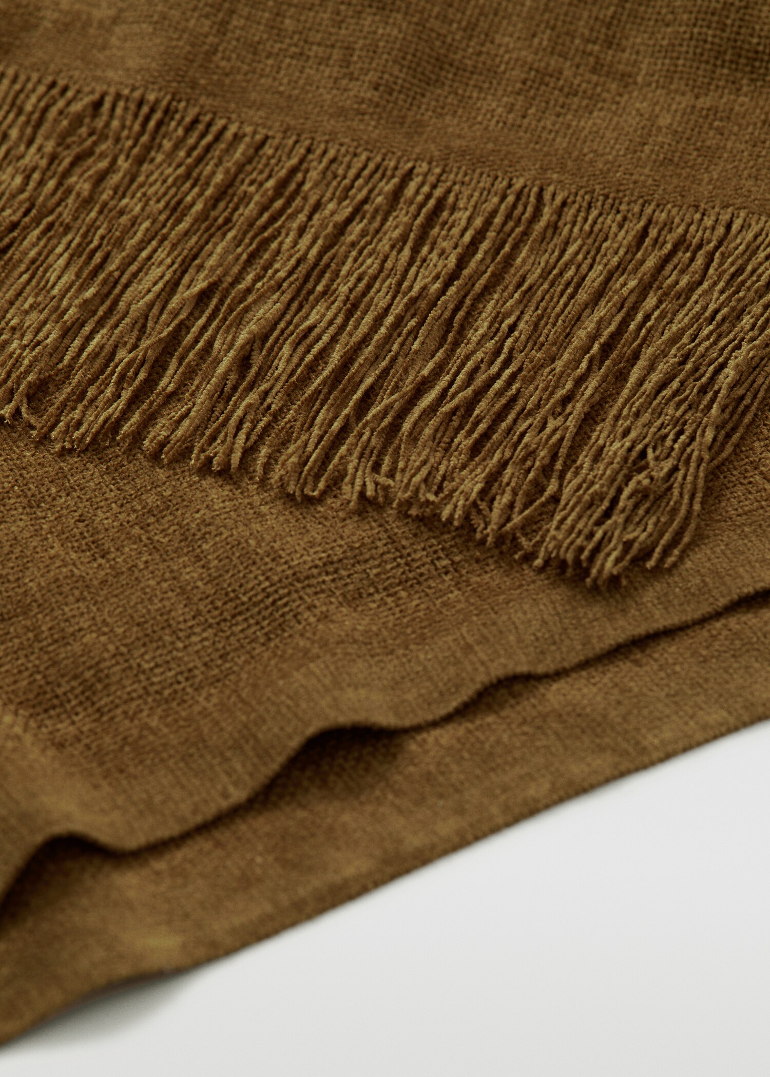 Fringed blanket 140X190cm - Details of the article 3