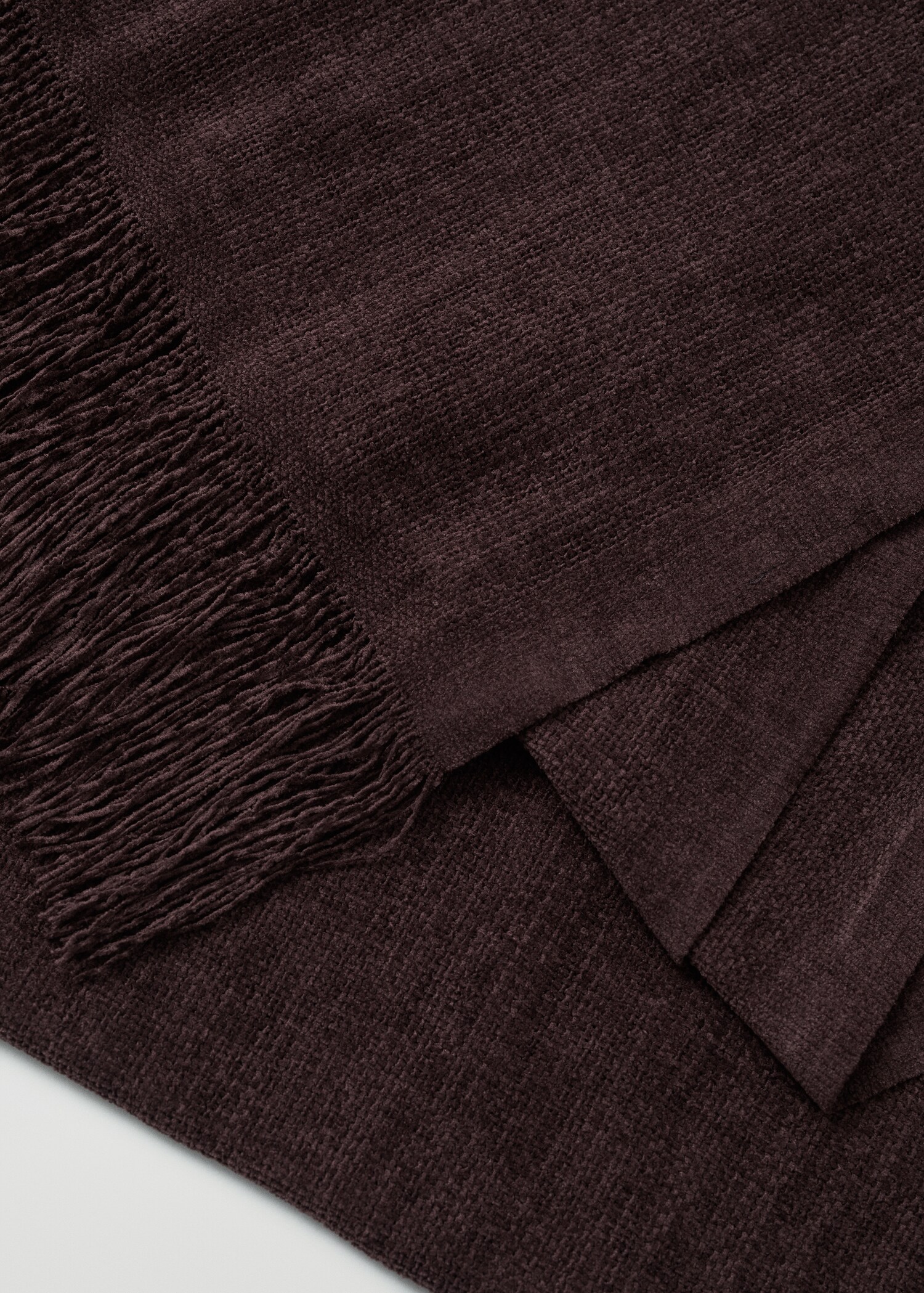 Fringed blanket 140X190cm - Details of the article 3
