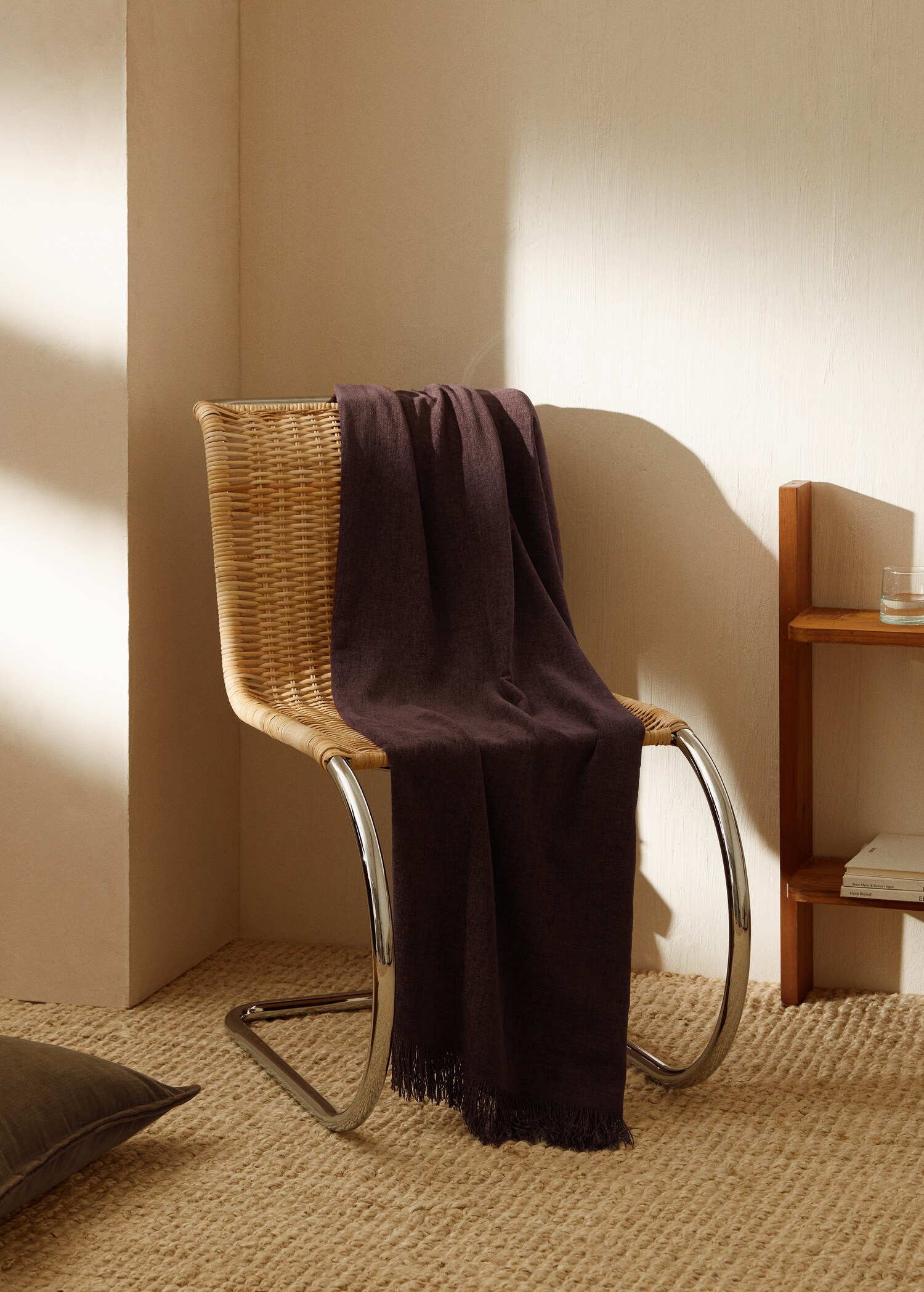 Fringed blanket 140X190cm - Details of the article 8