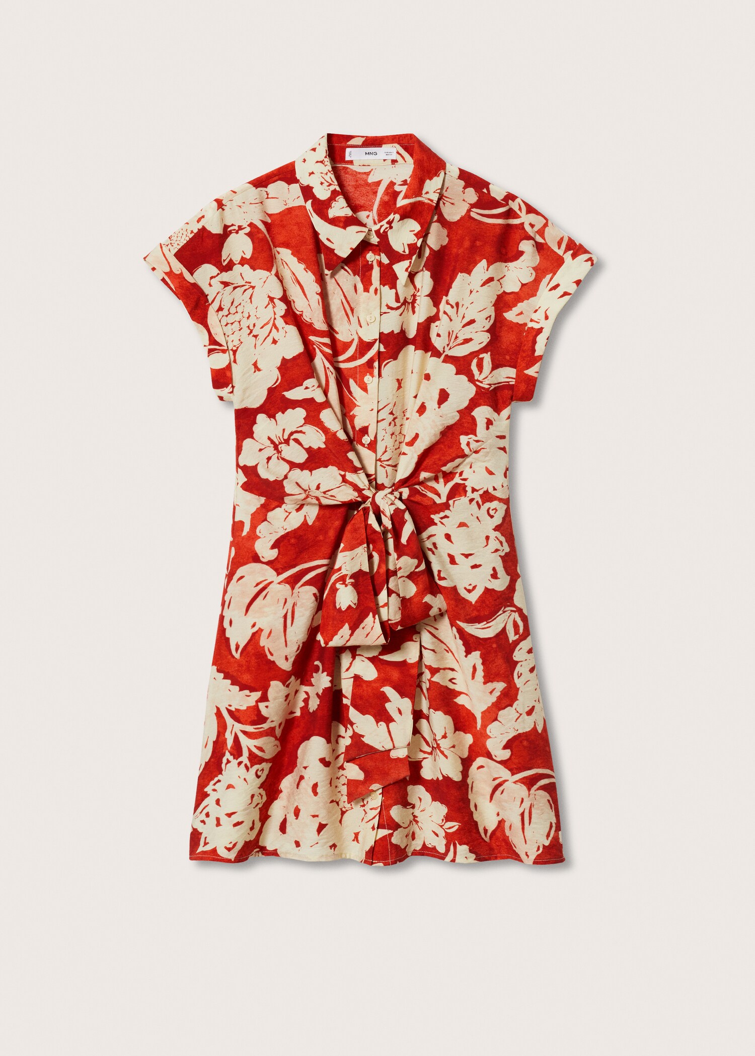 Vestido camisero flores - Artículo sin modelo