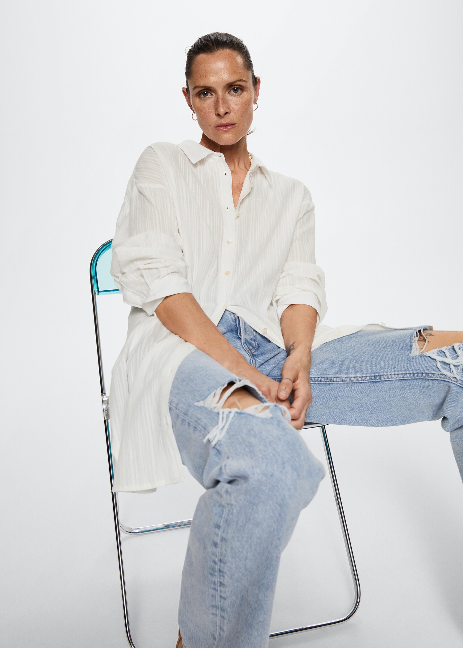 Chemise coton oversize - Détail de l'article 2