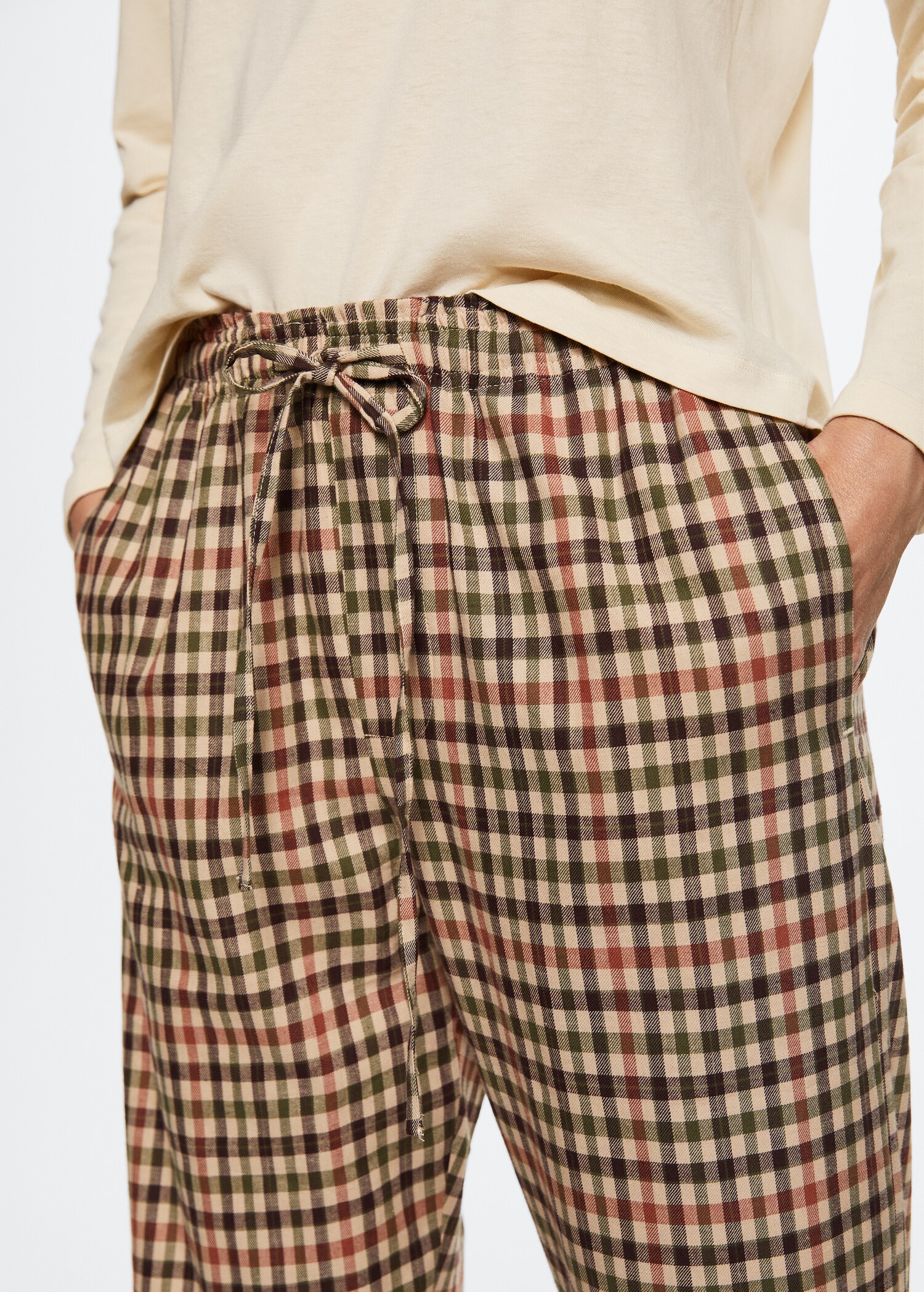 Pyjama coton carreaux - Détail de l'article 2