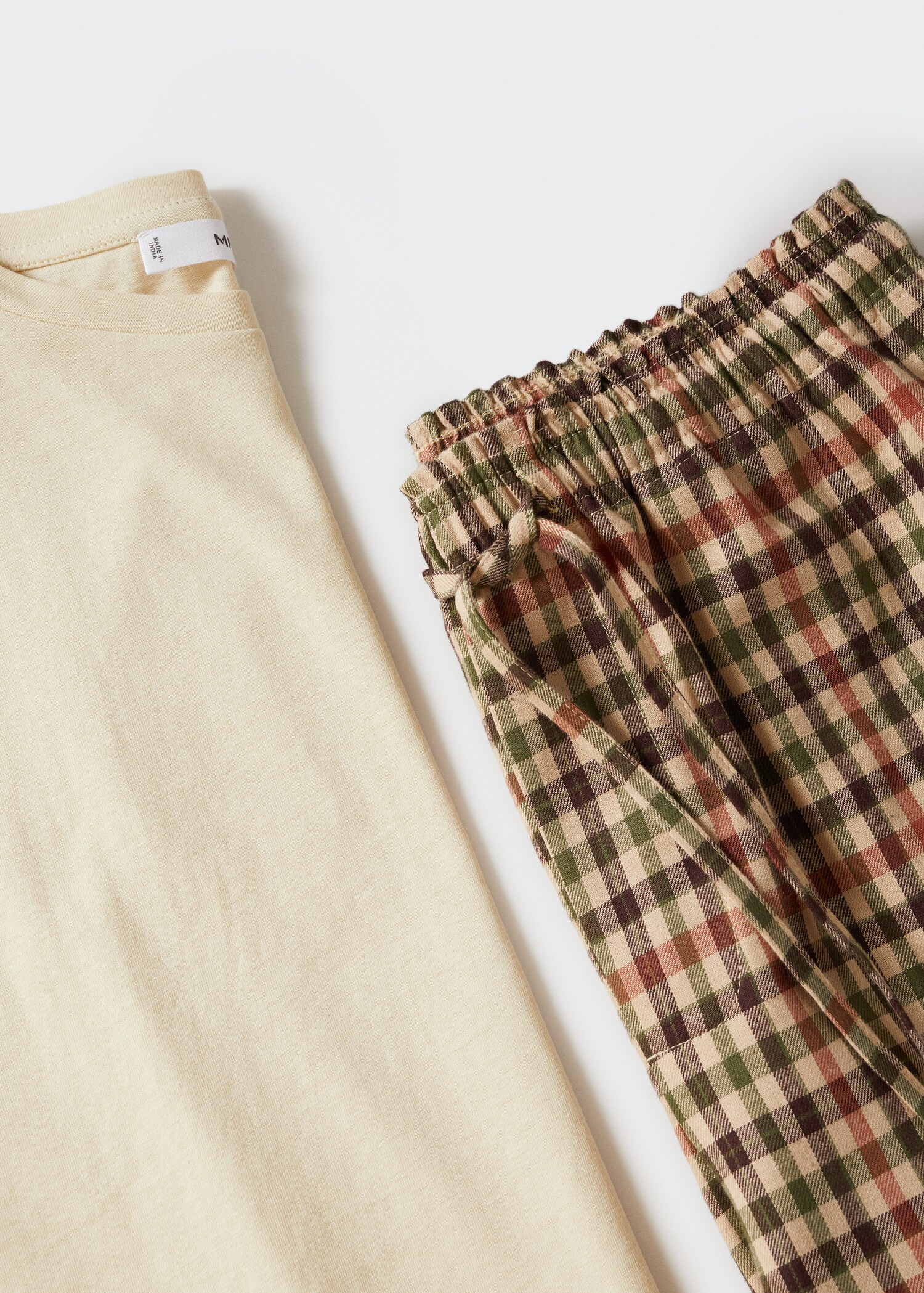 Pyjama coton carreaux - Détail de l'article 8