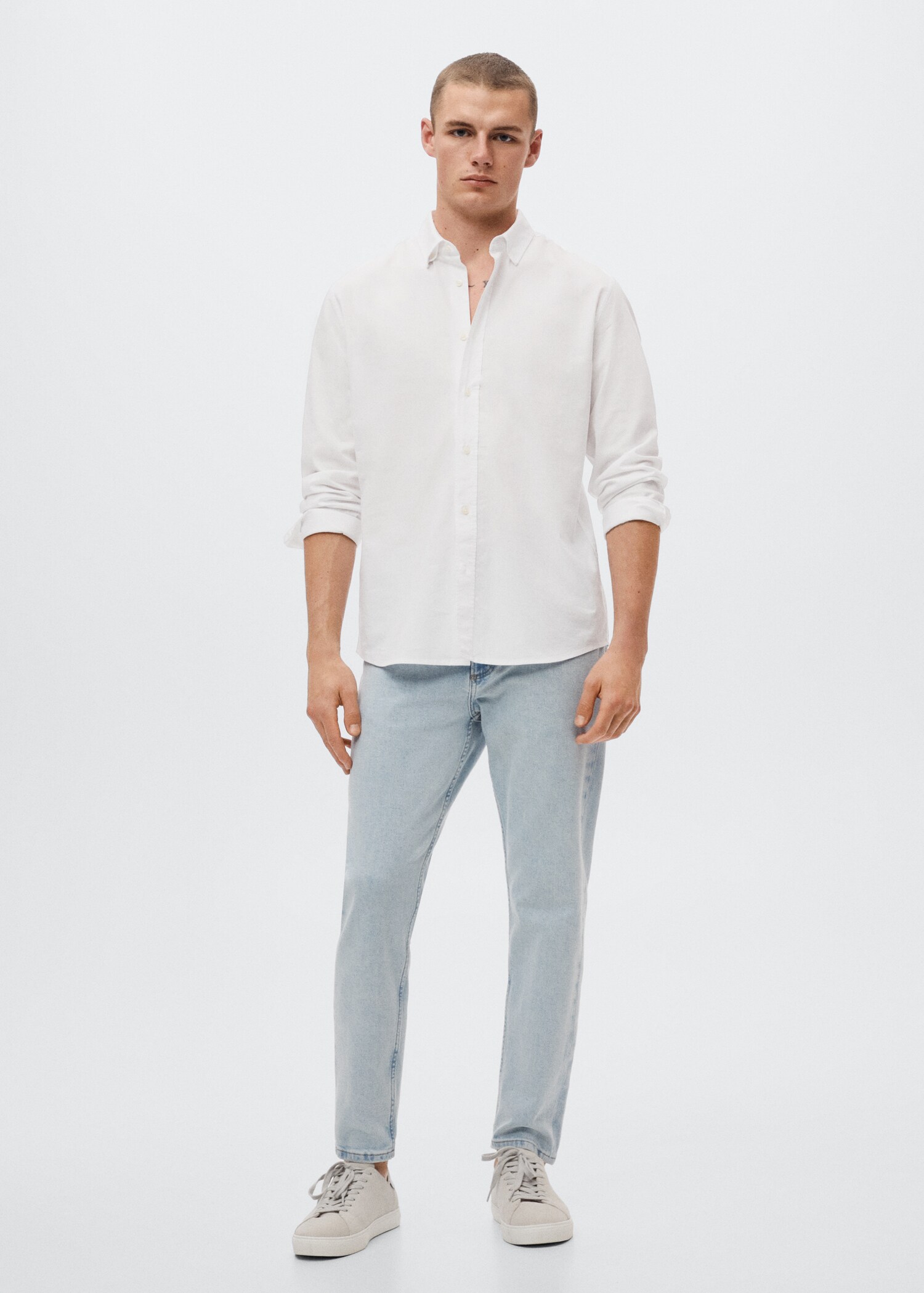 Camisa regular fit algodón - Plano general