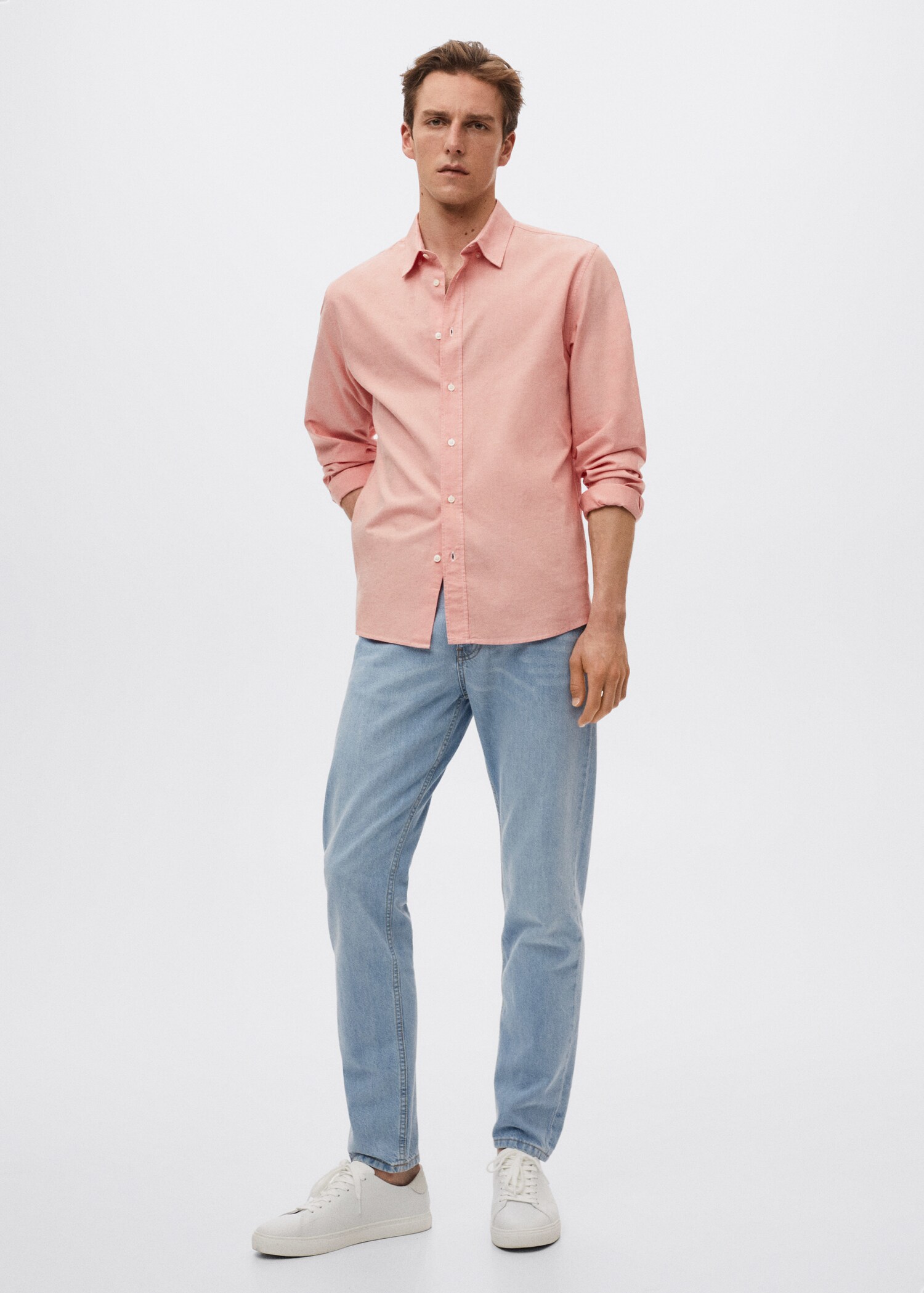 Camisa regular fit algodón - Plano general