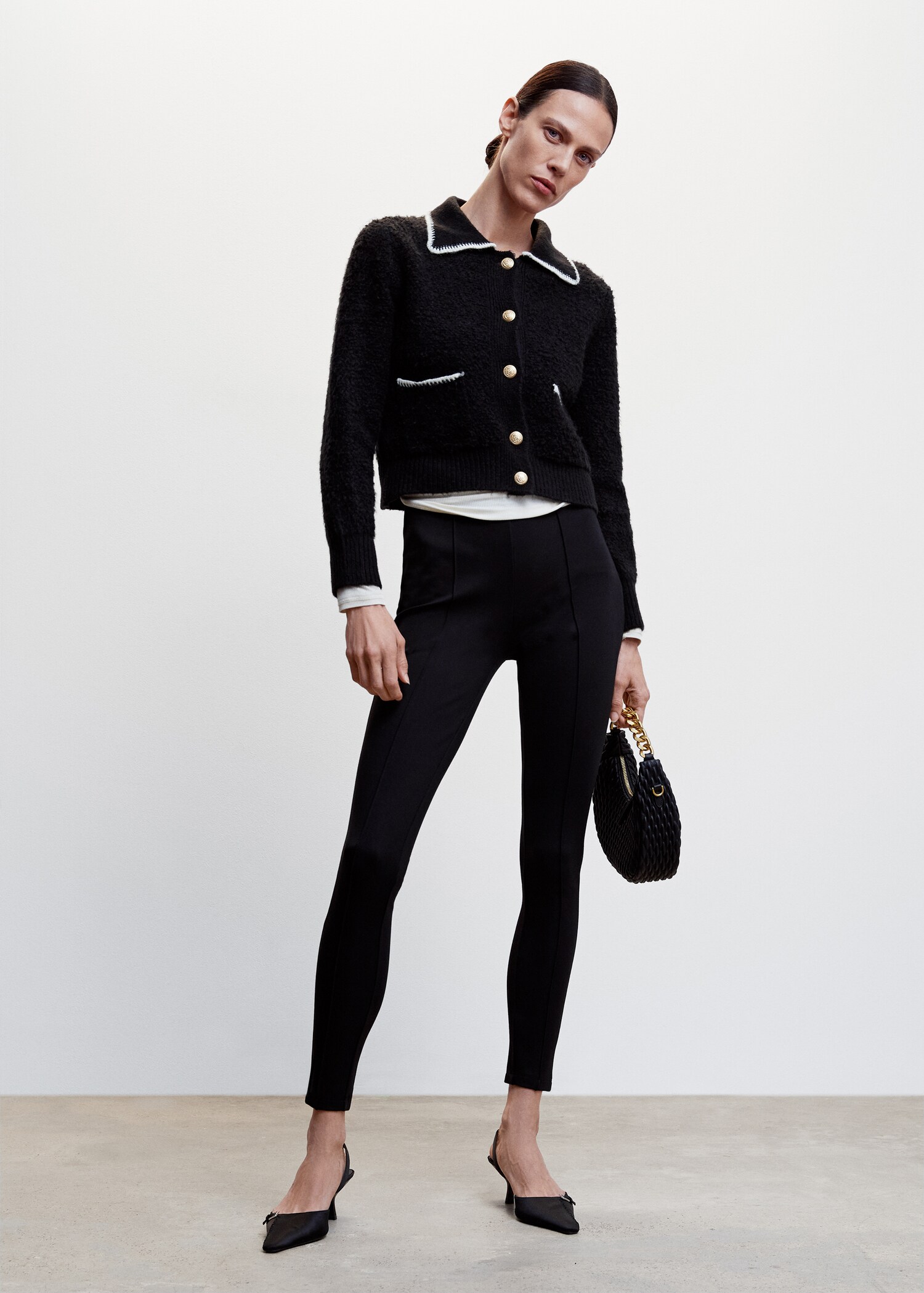 Decorative seam leggings - General plane