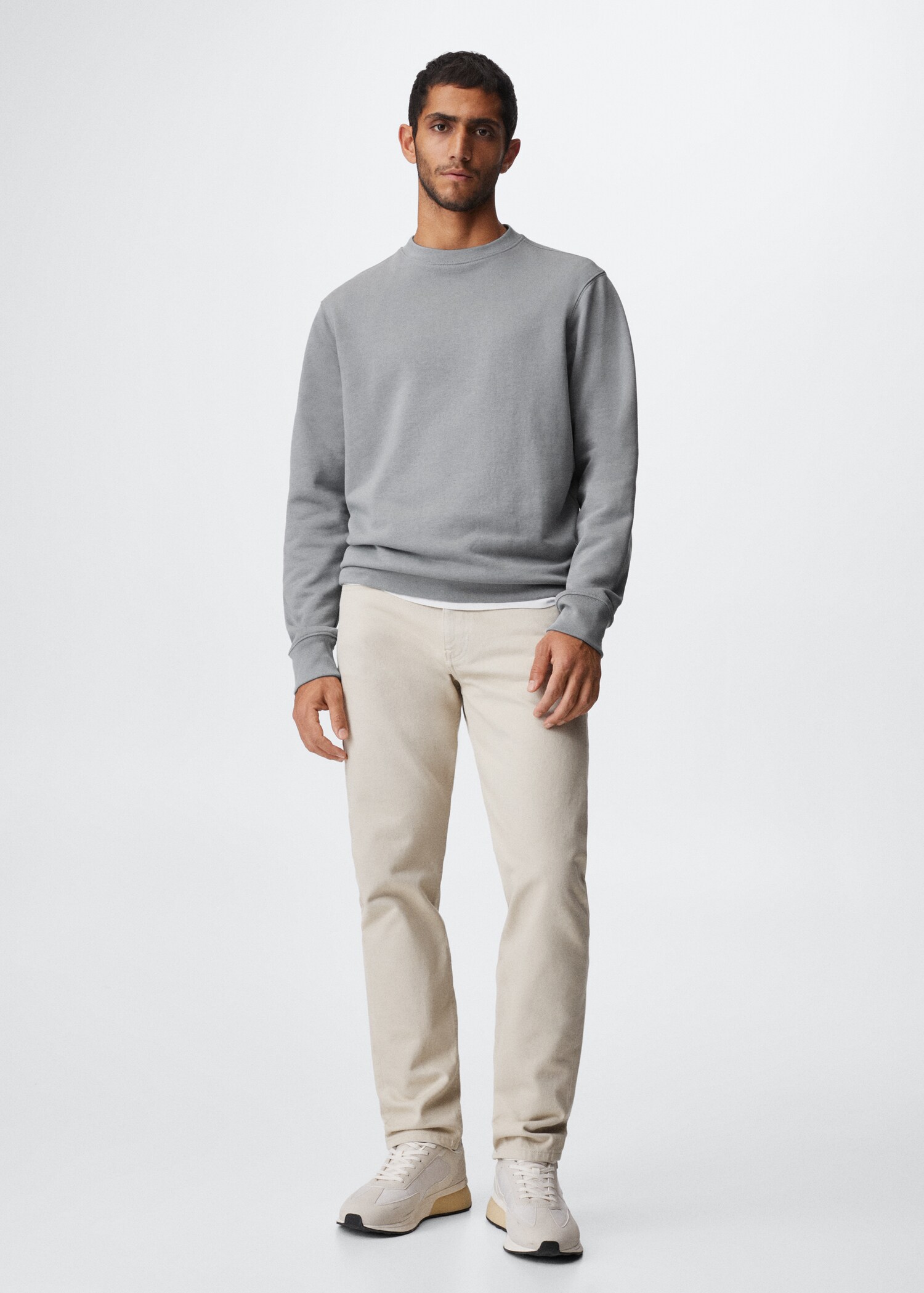 Sweat-shirt léger coton - Plan général