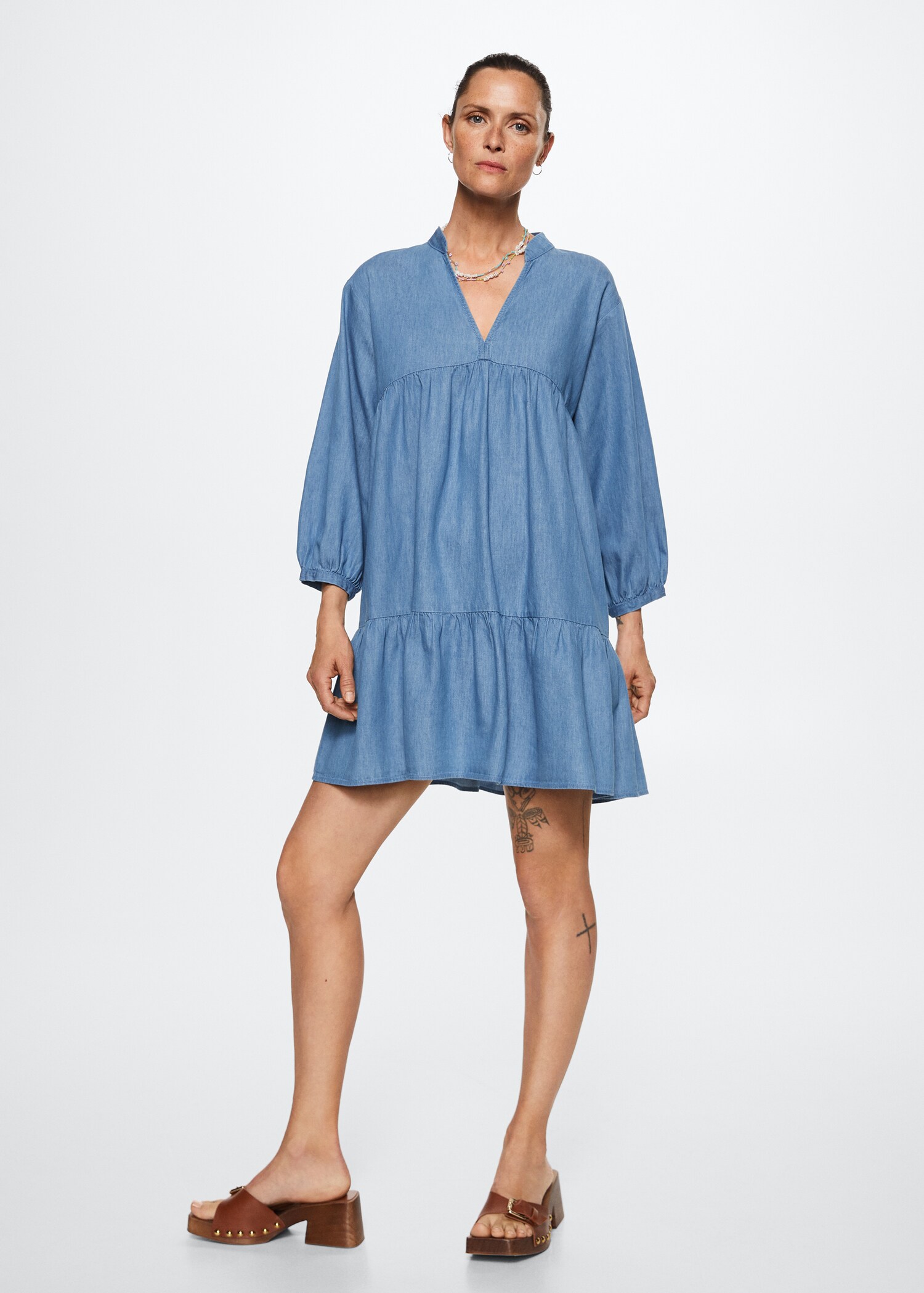 Robe fluide volants - Plan général