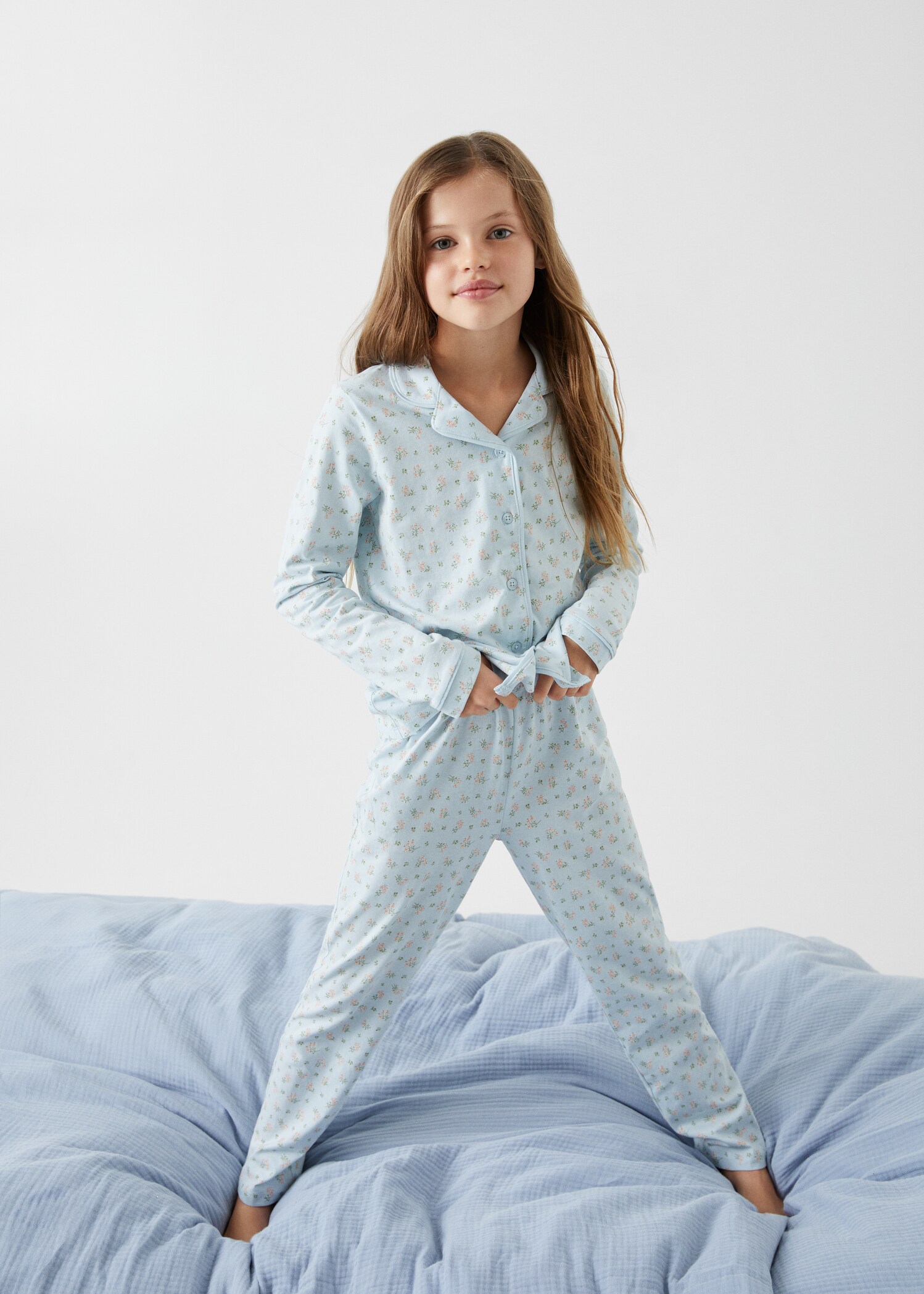 Printed long pyjamas - General plane