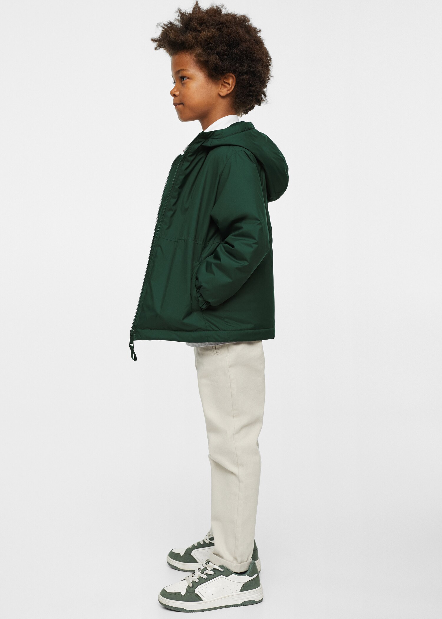 Anorak à capuche - Plan général