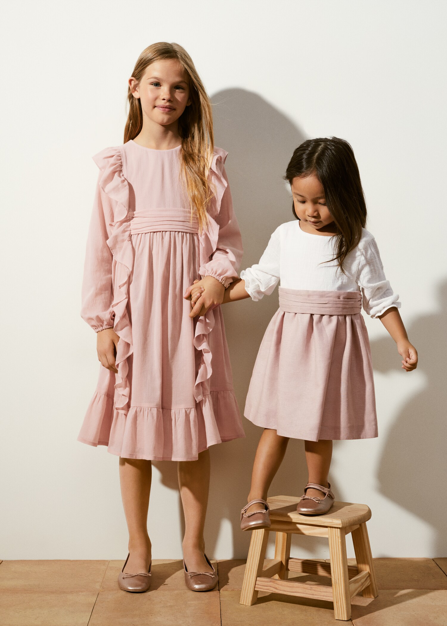 Linen-cotton dress - General plane