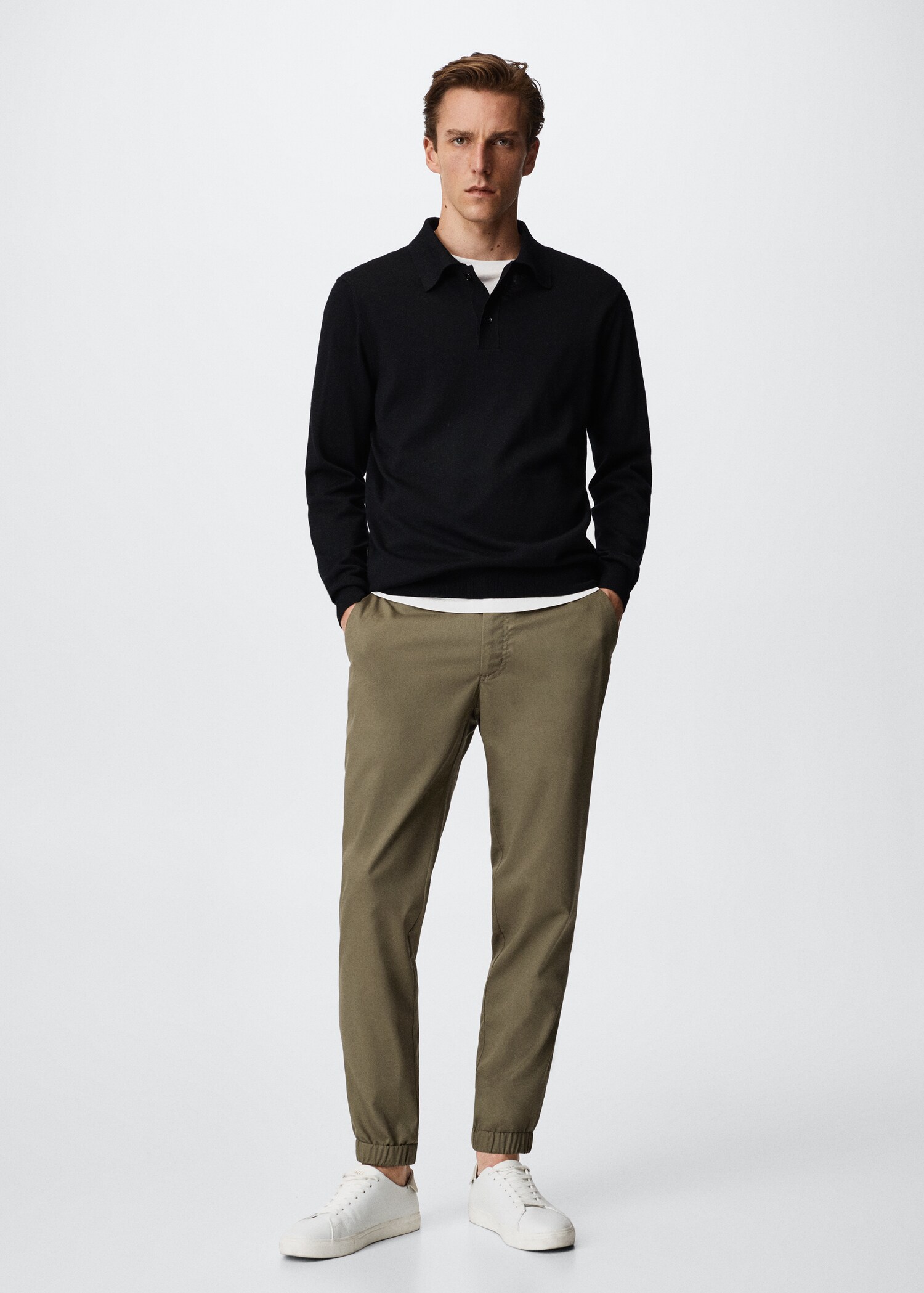 Pantaloni jogger stretch - Piano generale