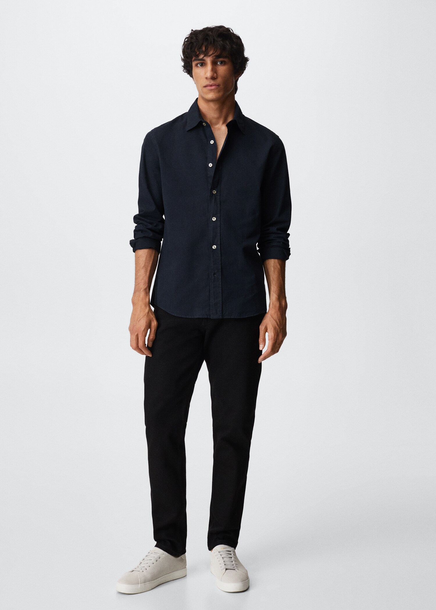 Chemise slim fit coton - Plan général