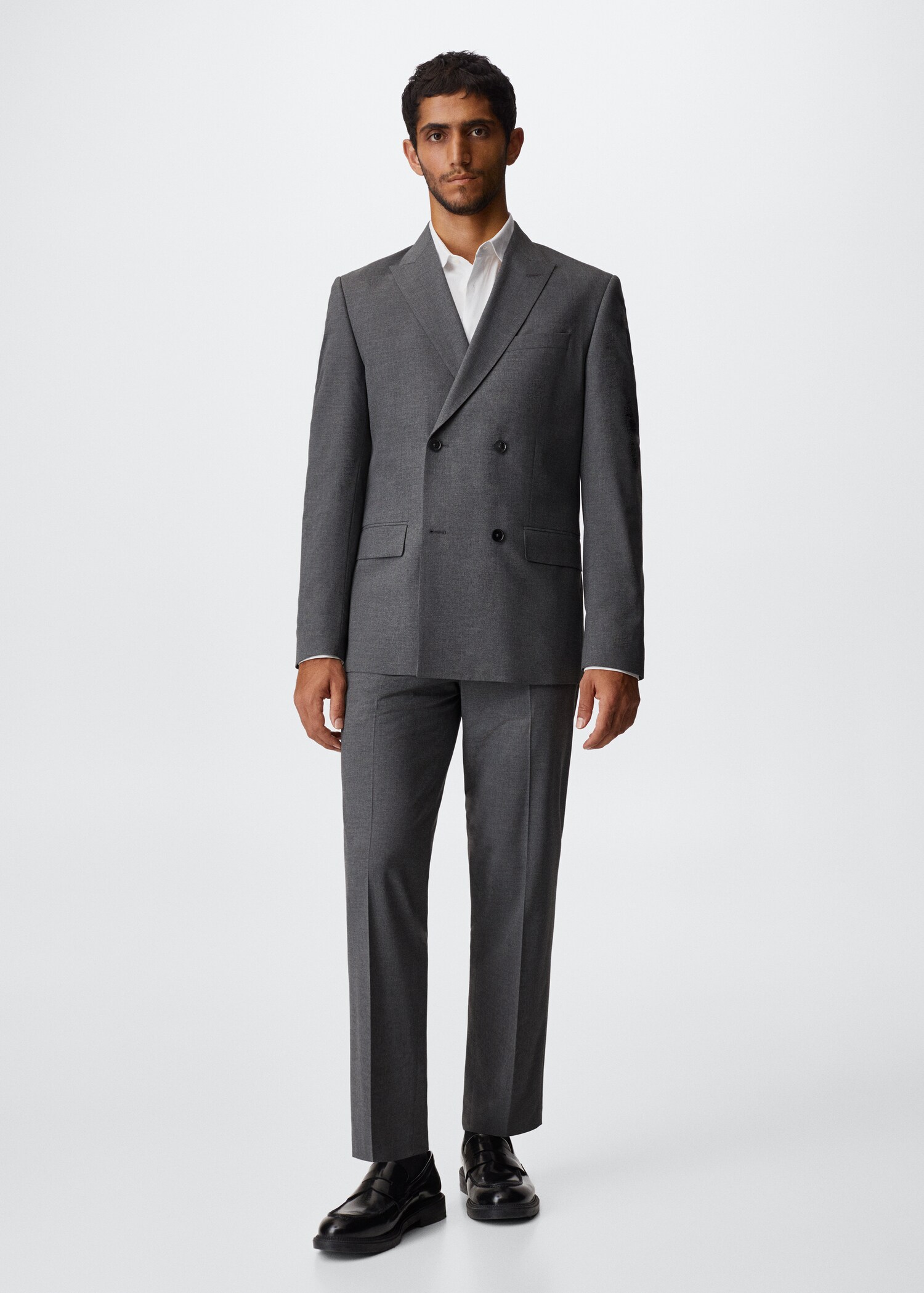 Fur patent loafers - General plane