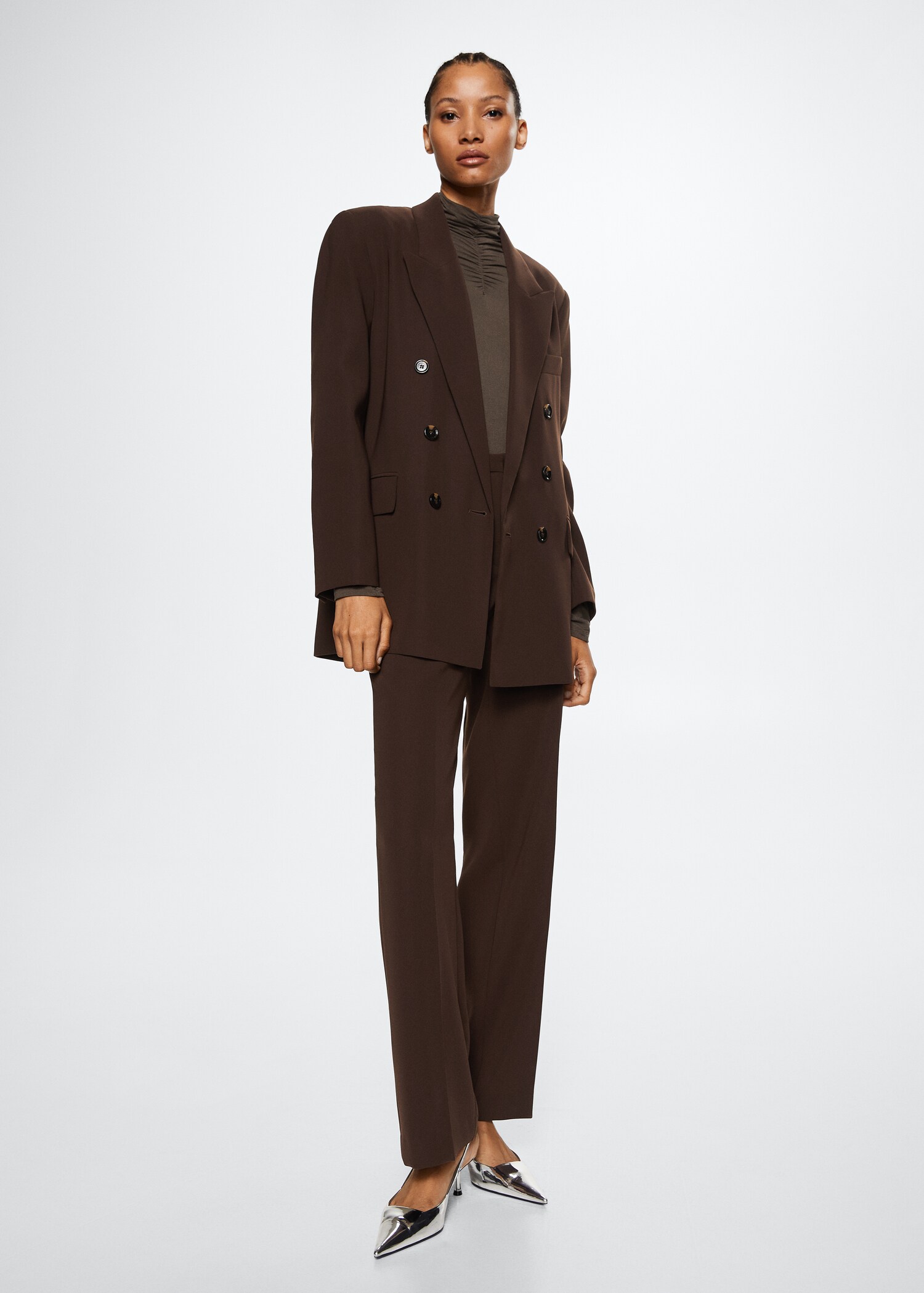 Veste de costume double boutonnage - Plan général
