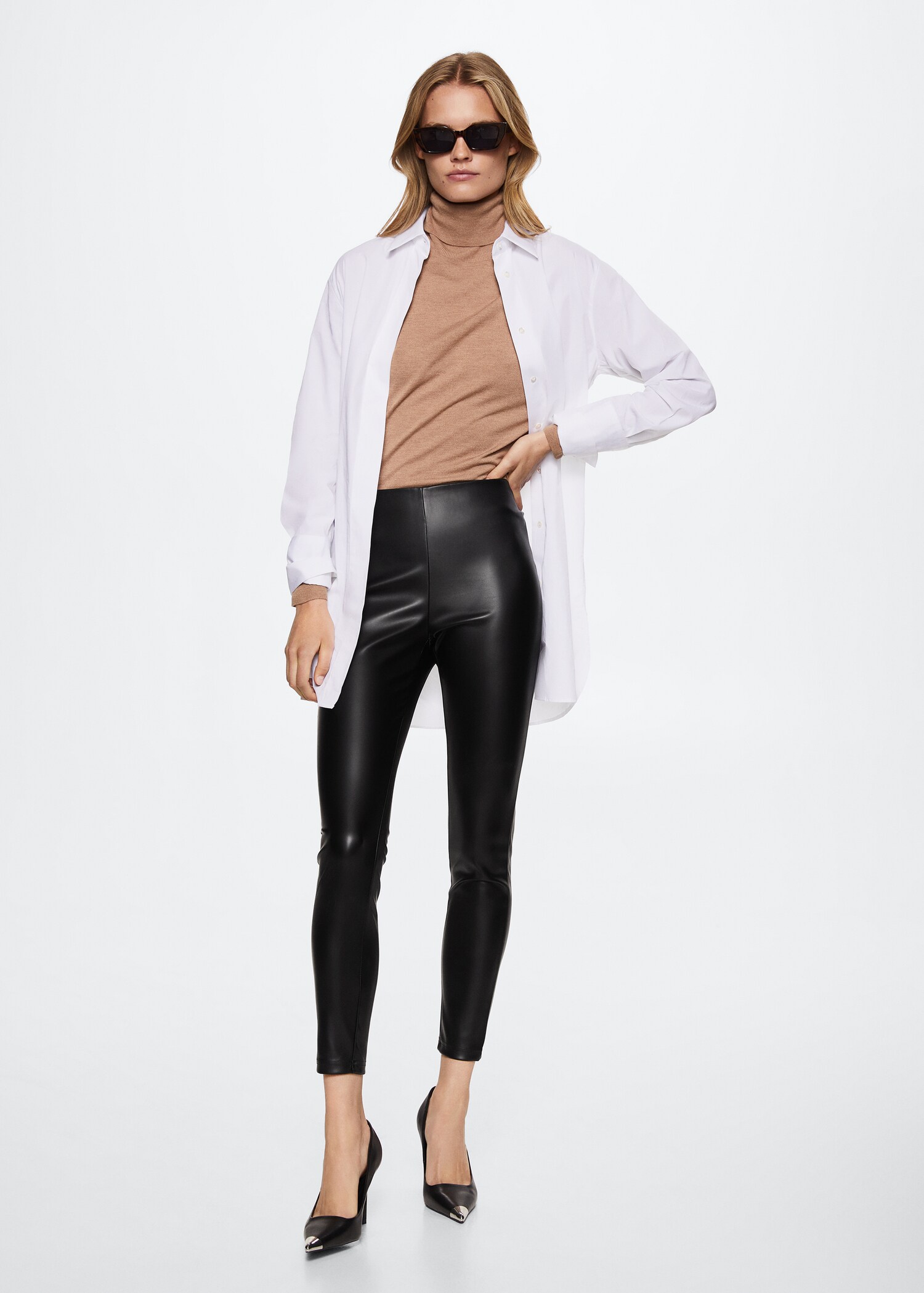 Leggings efecto piel - Plano general