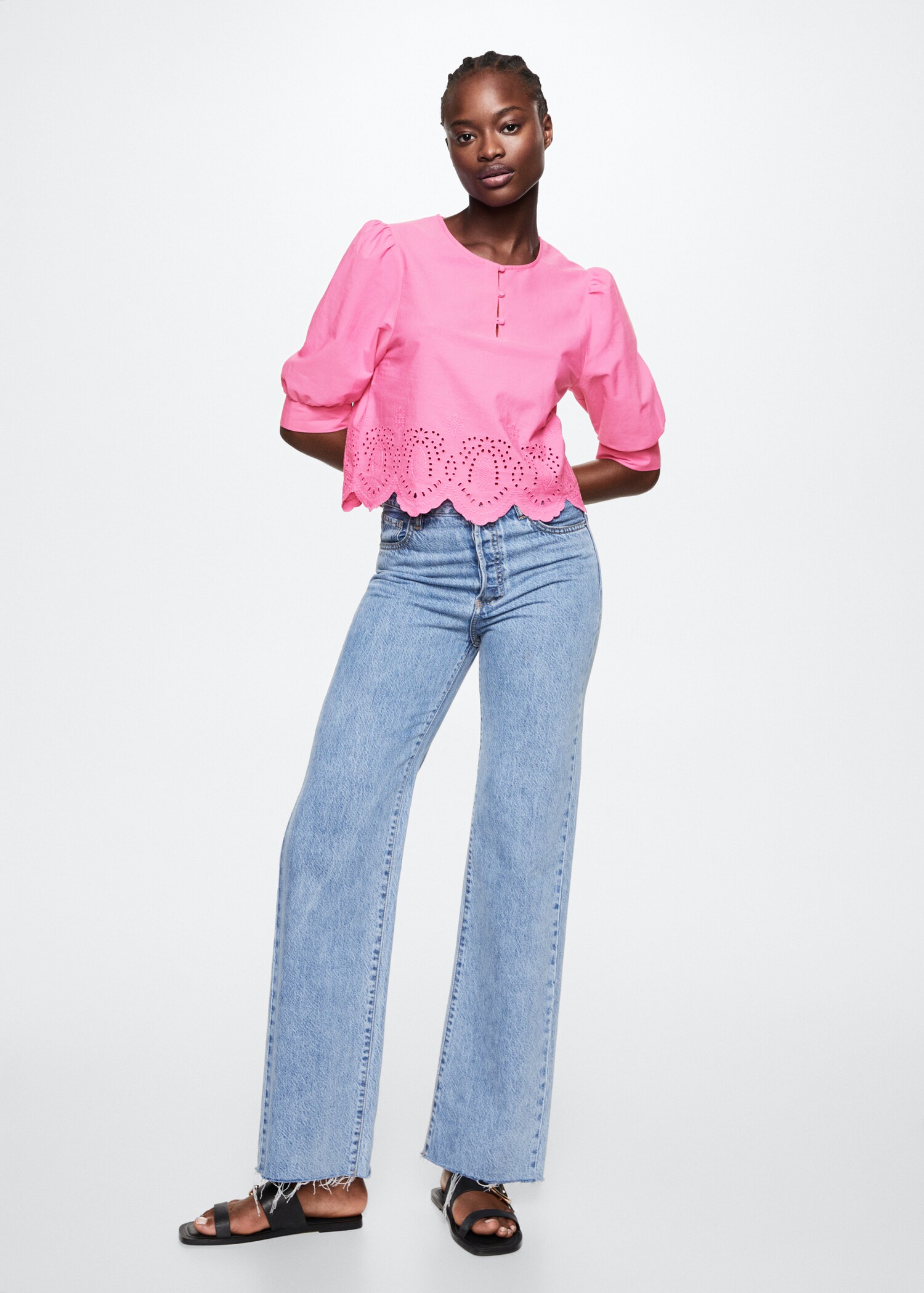 Puff sleeve top - General plane