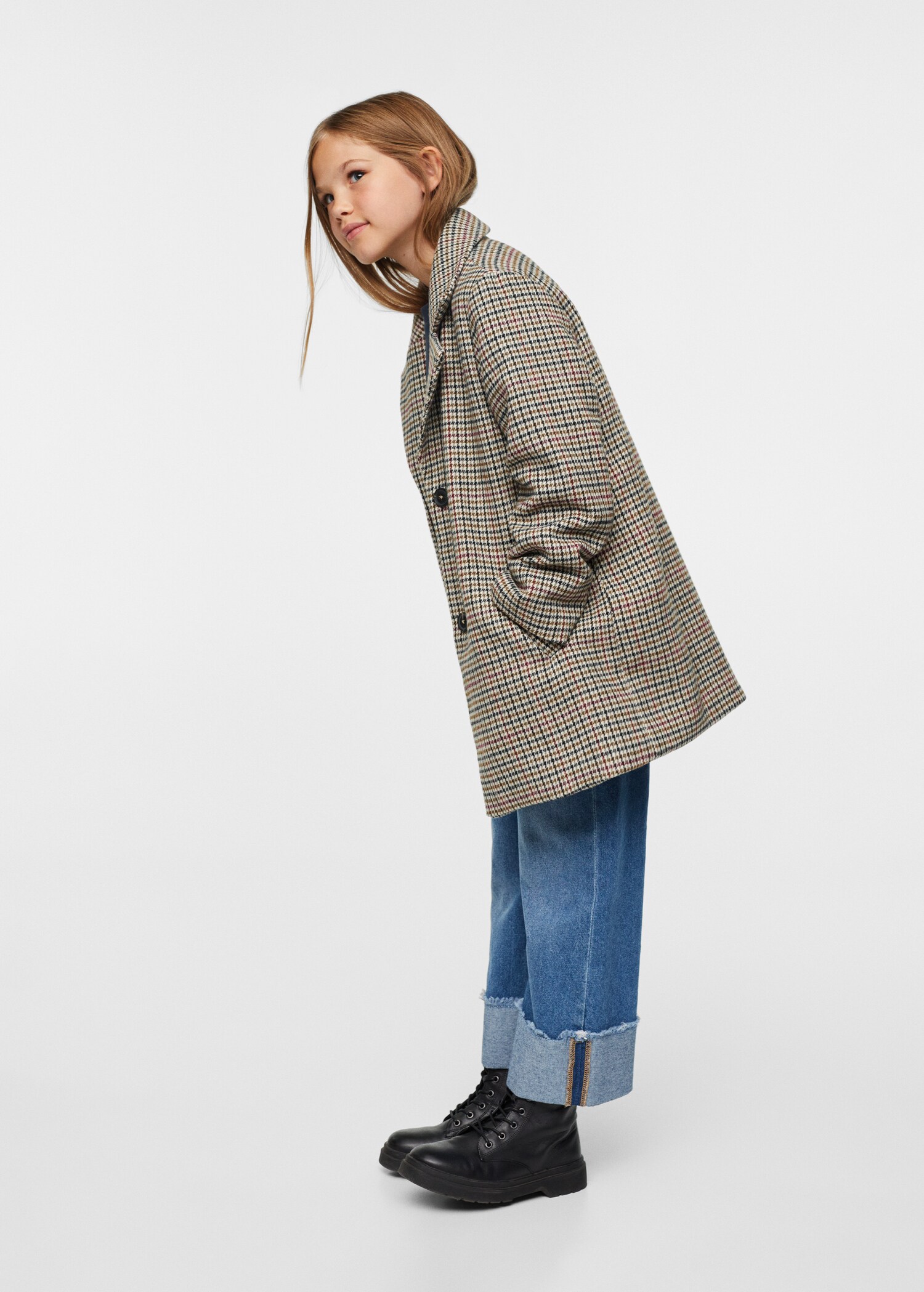 Manteau pied-de-coq - Plan général