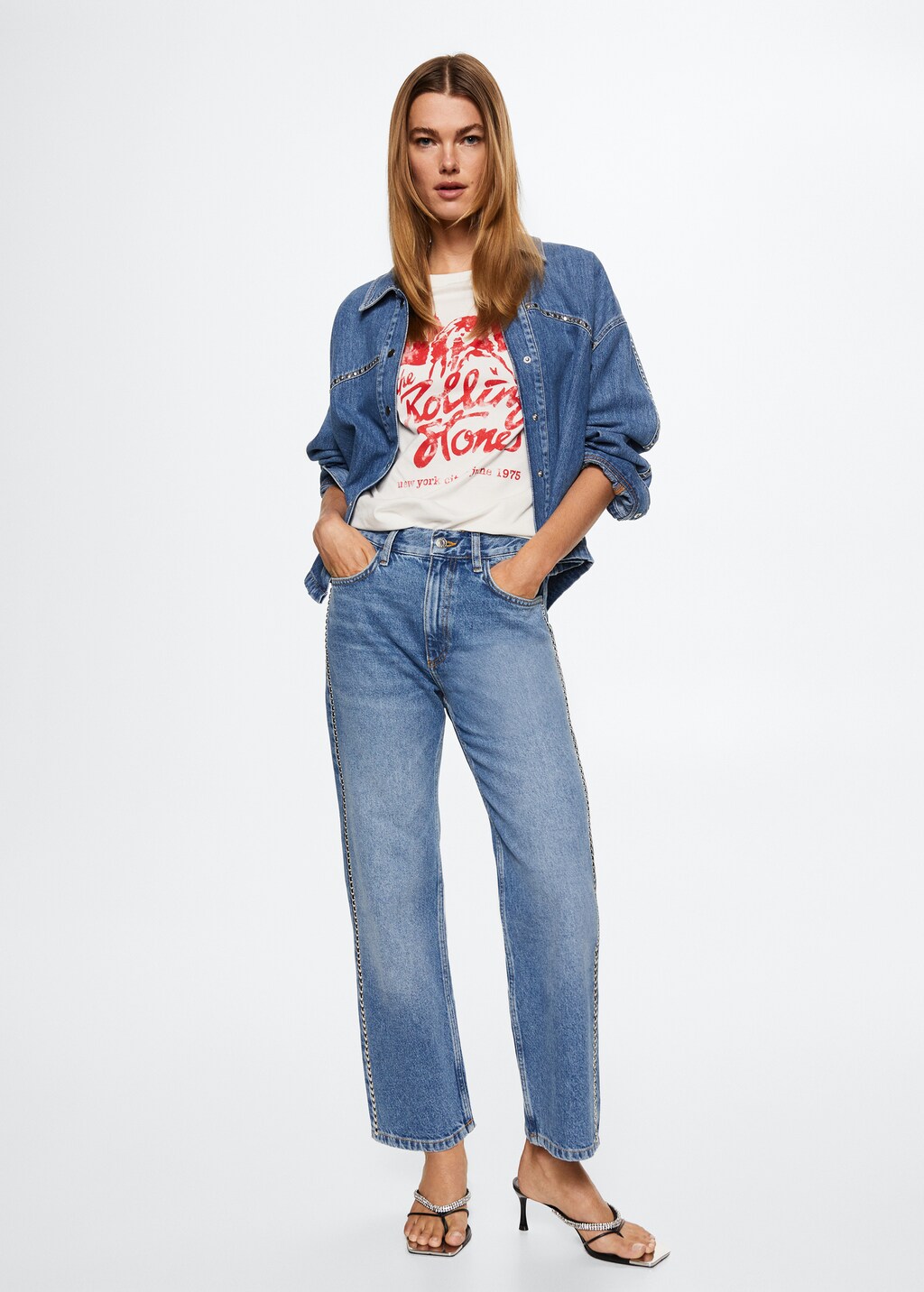 Camiseta rolling stones mango hotsell