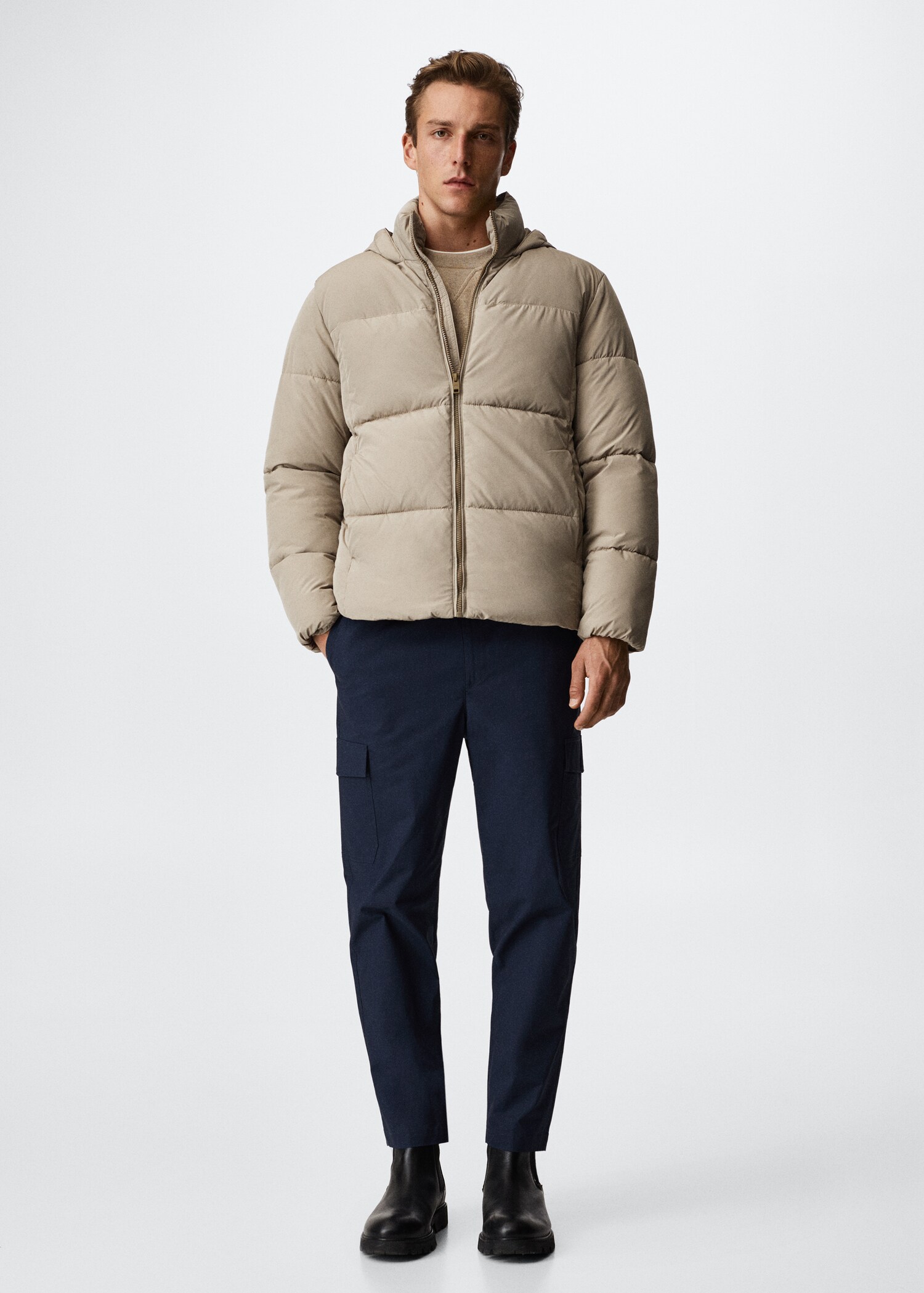 Short thermoregulating anorak - General plane