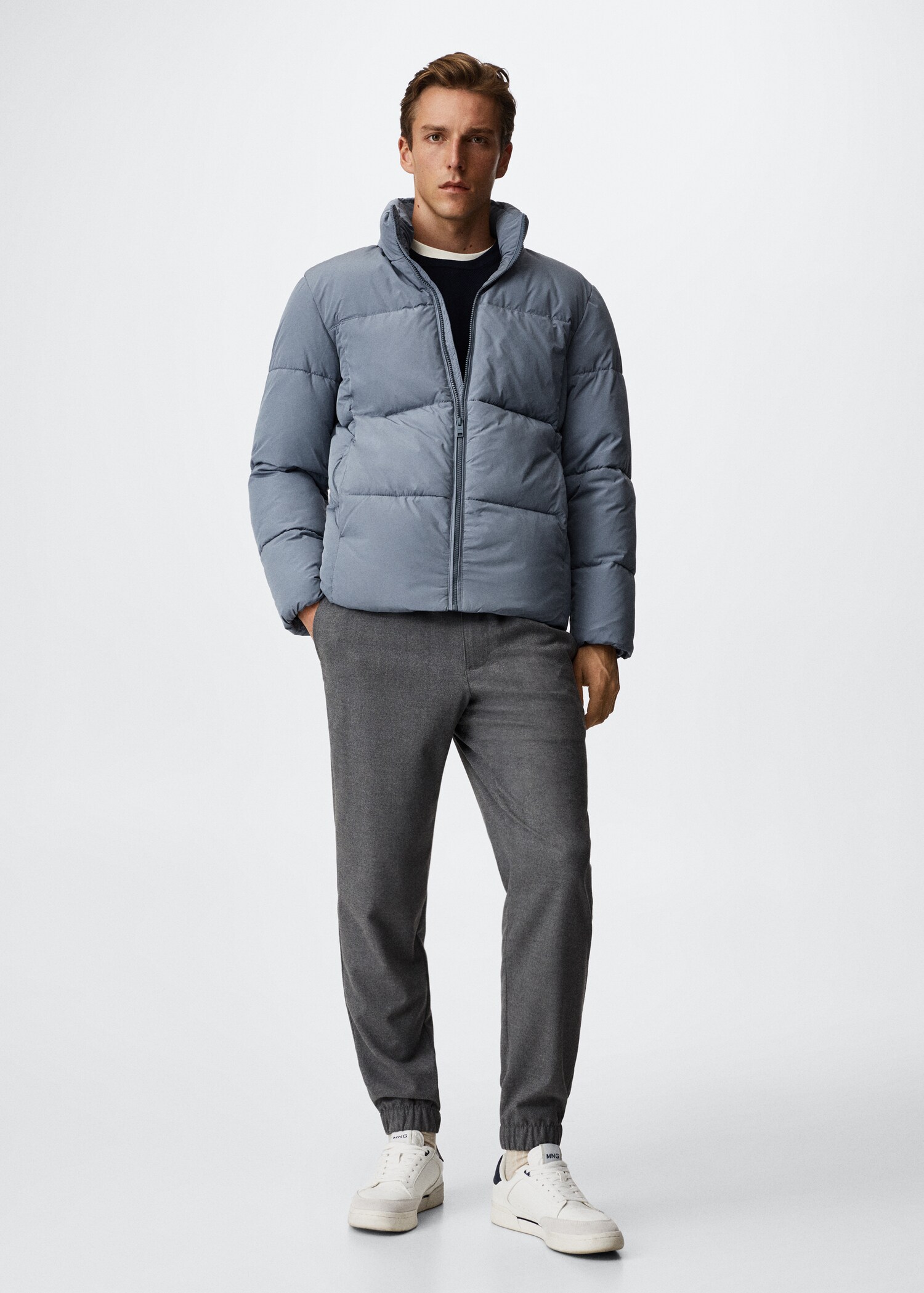 Short thermoregulating anorak - General plane