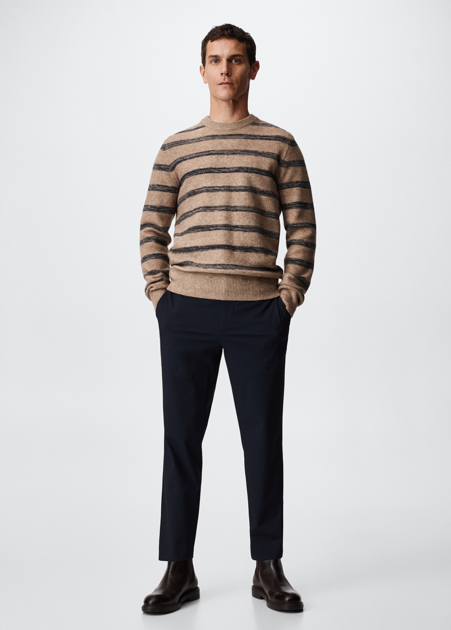 Jersey textura rayas - Plano general
