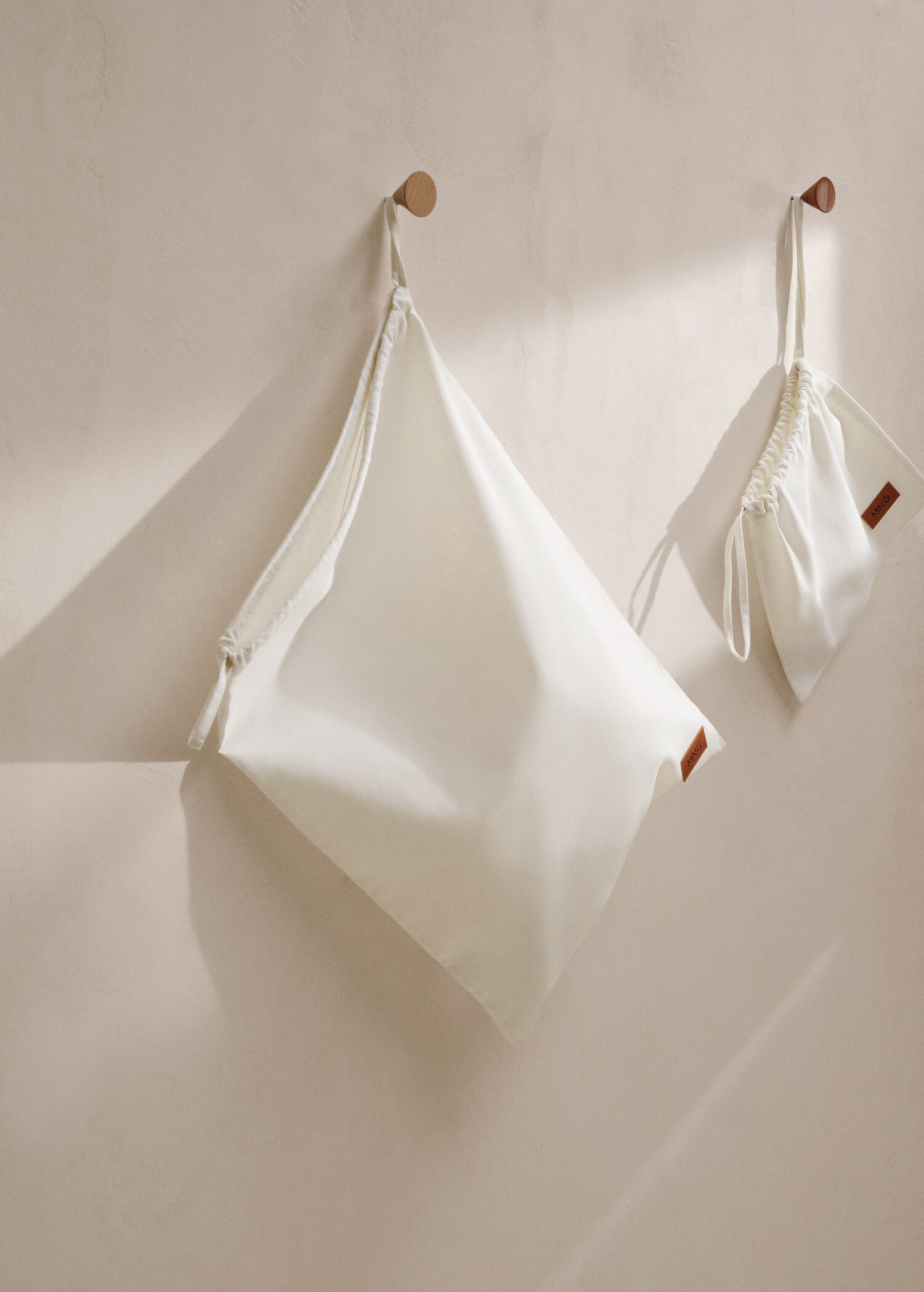 Beuteltasche aus Baumwolle L  - Allgemeine Ansicht