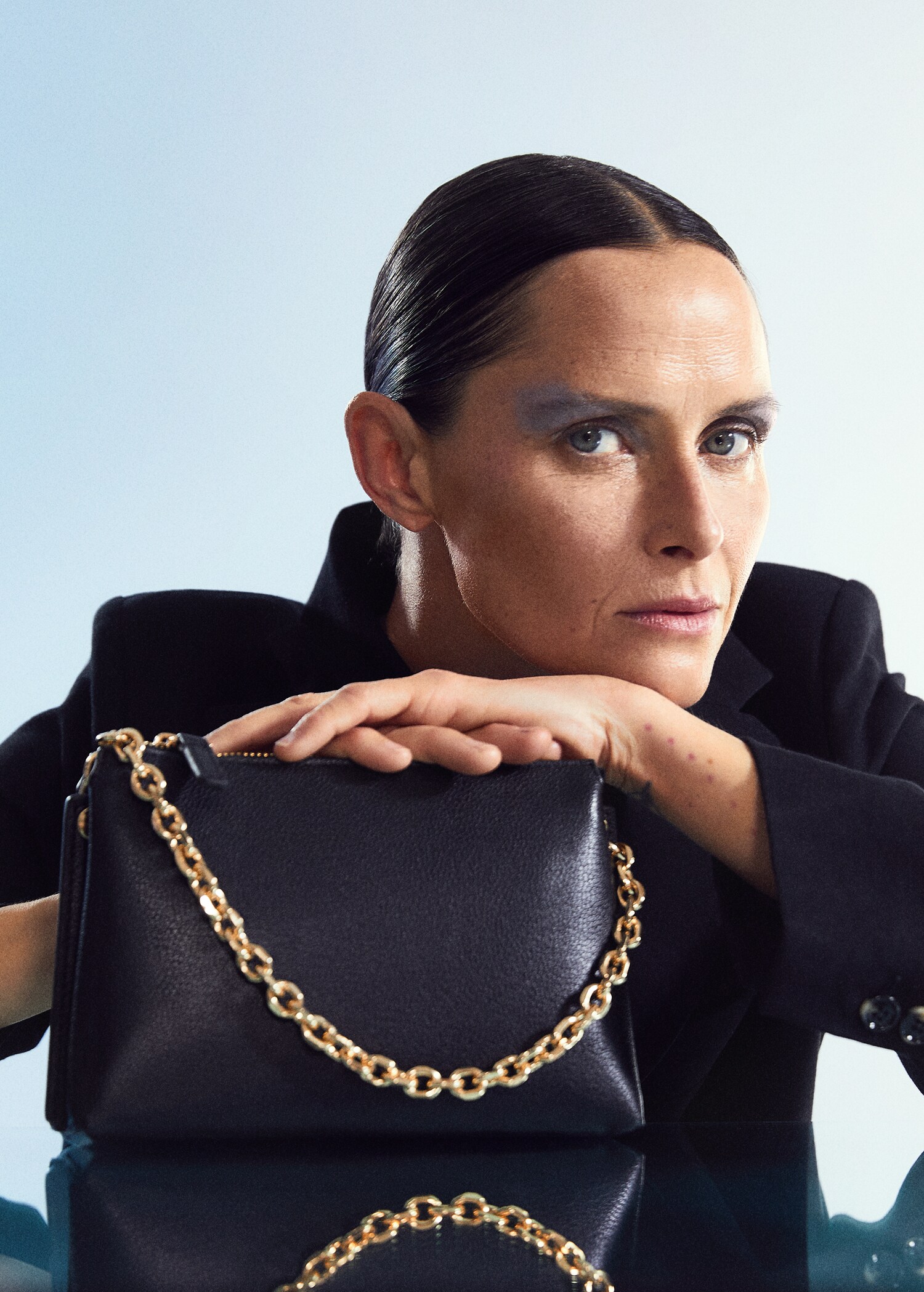 Sac bandoulière chaîne Femme MANGO Maroc - Main Image