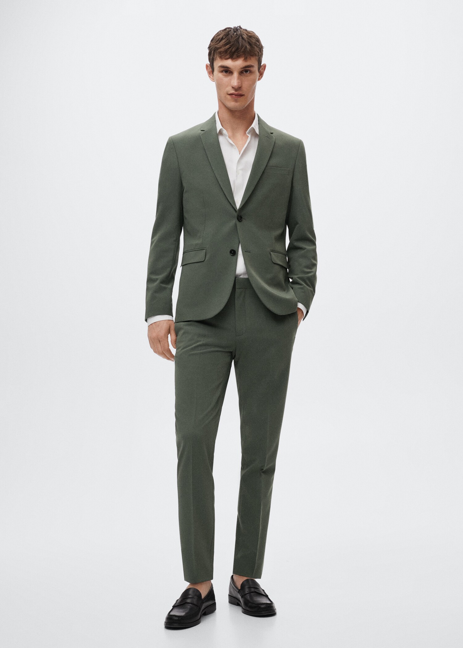 Veste de costume super slim fit - Plan général