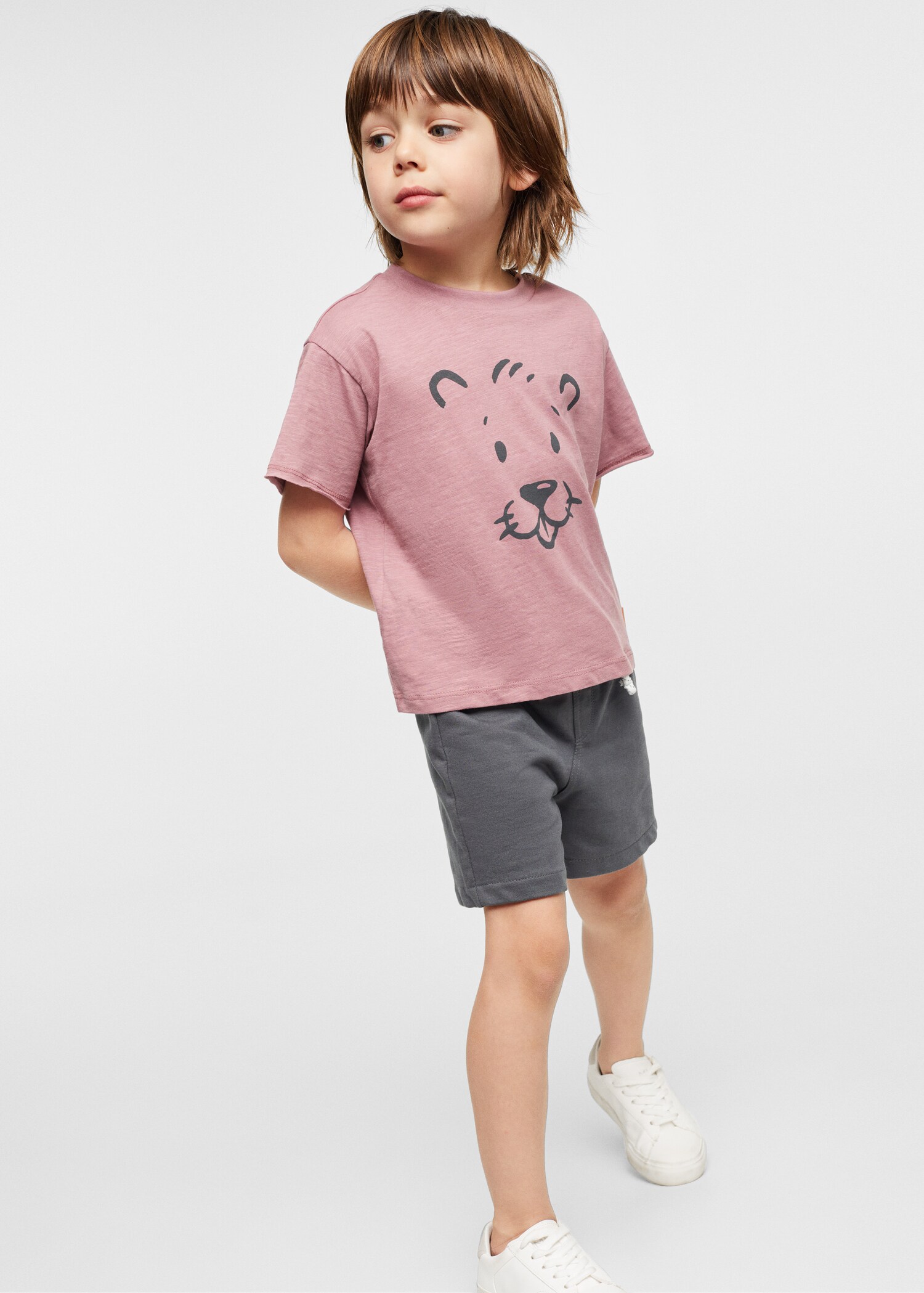 Cotton printed T-shirt - General plane