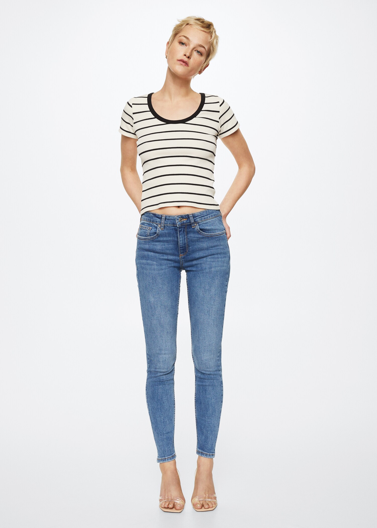 Jean skinny push-up - Plan général