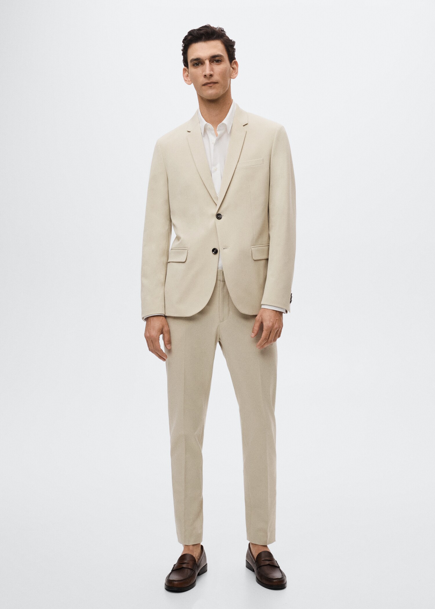 Костюмные брюки super slim fit - Общий план
