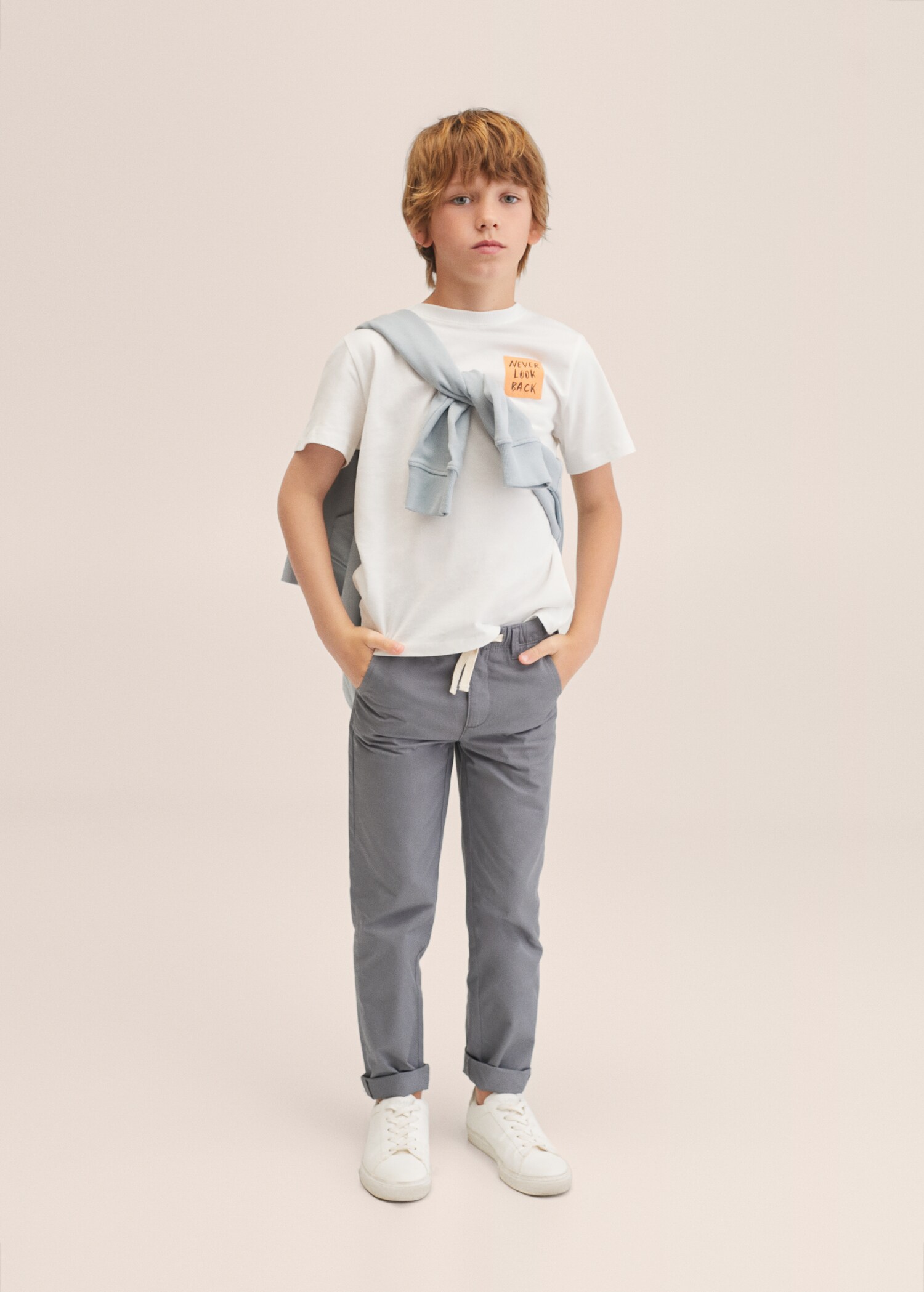Pantalón jogger algodón - Plano general