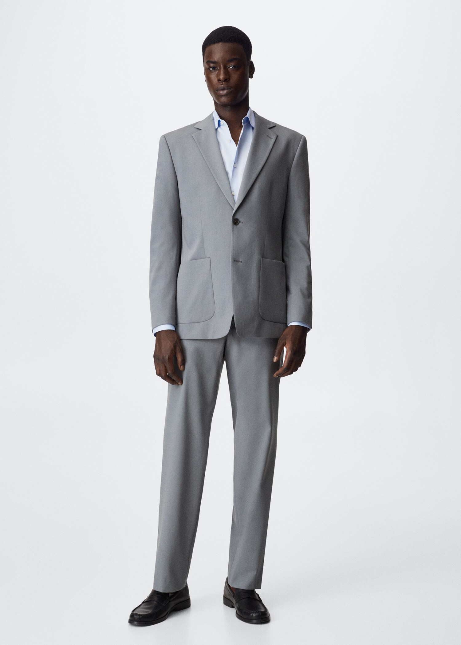 Pantalon costume relaxed-fit  - Plan général