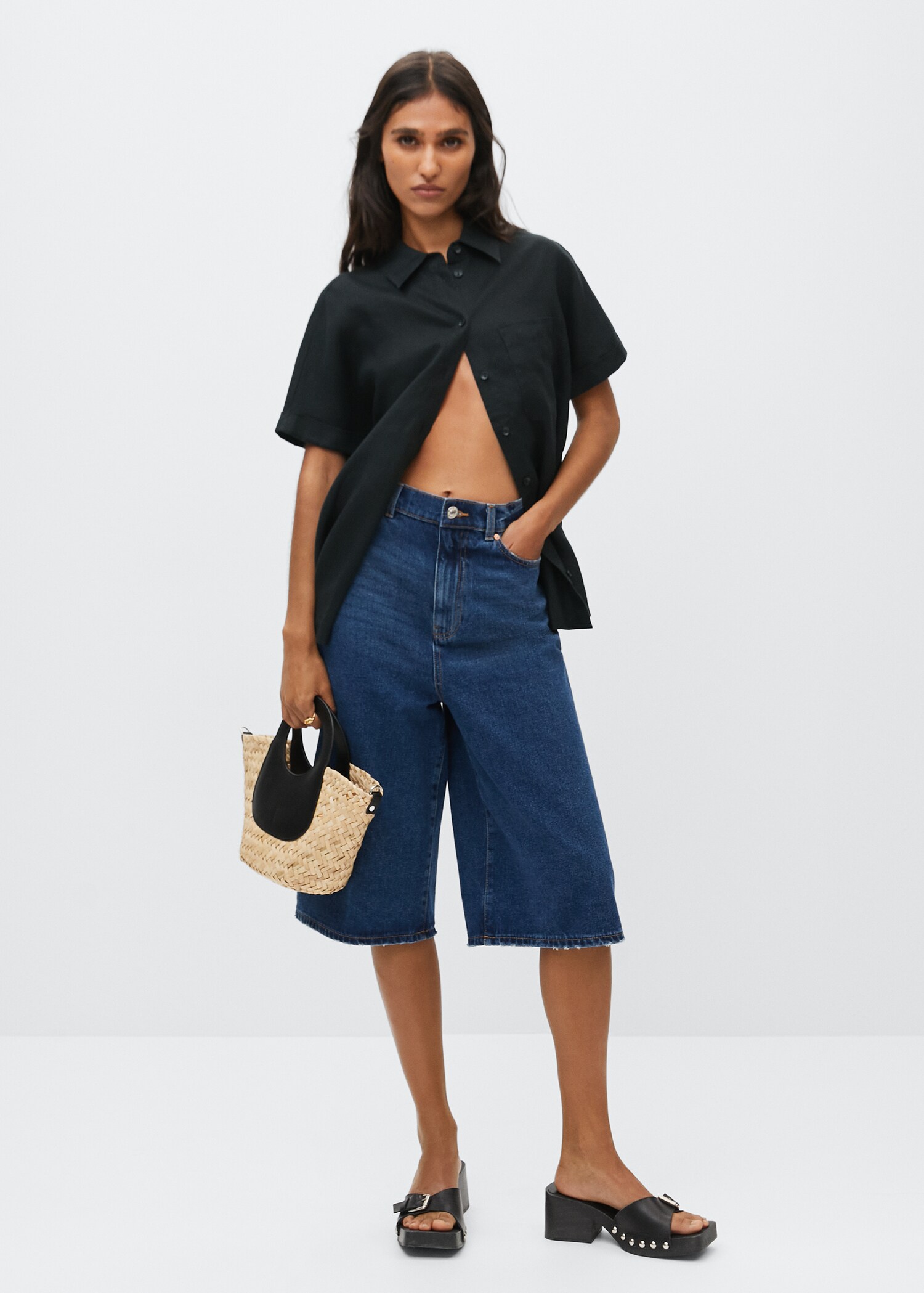 Linen 100% shirt - General plane