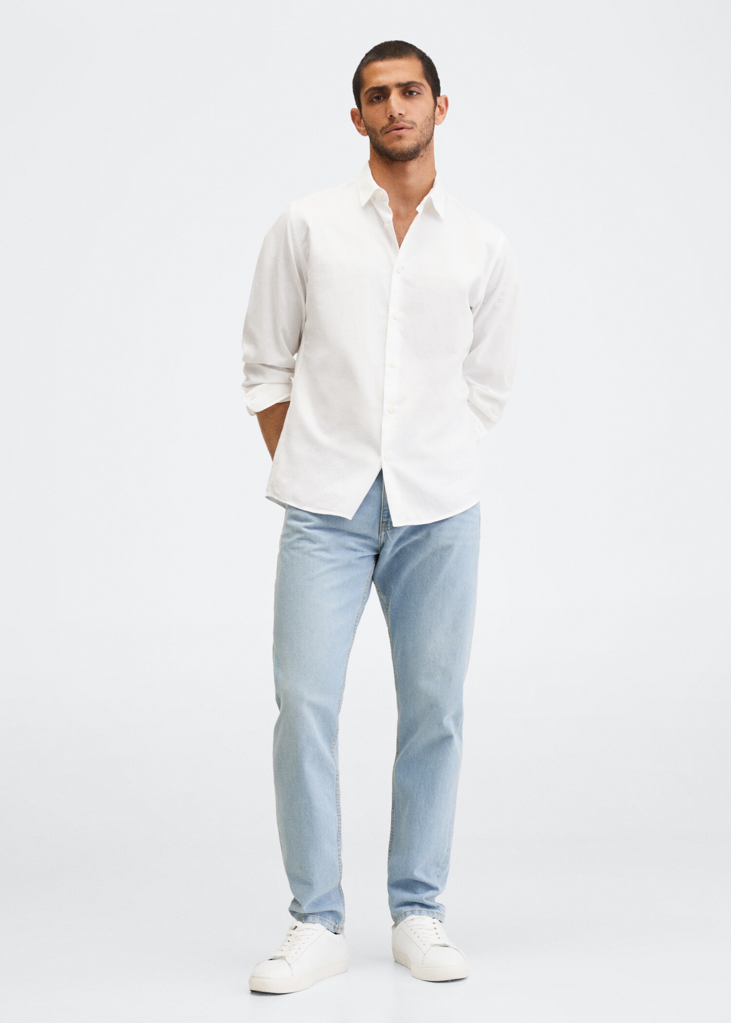 Jeans Bob straight fit - Plano geral