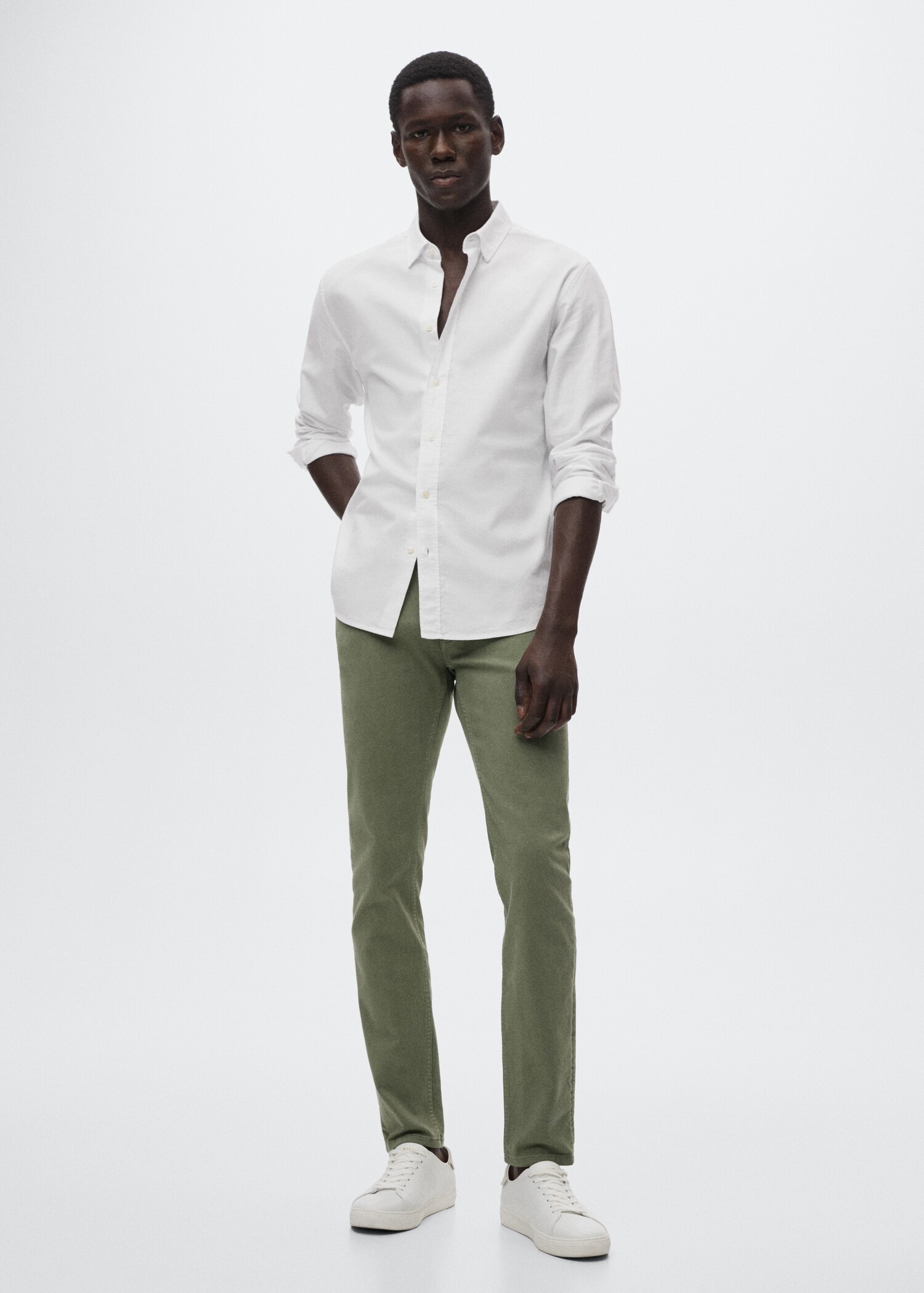 Jeans slim fit color - Plano general